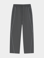 Thunderclaw - Unisex Reflective Stripe Straight-Leg Jogger Pants