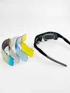 StrideFlow - UV400 Sun Protection Windproof Sports Goggles
