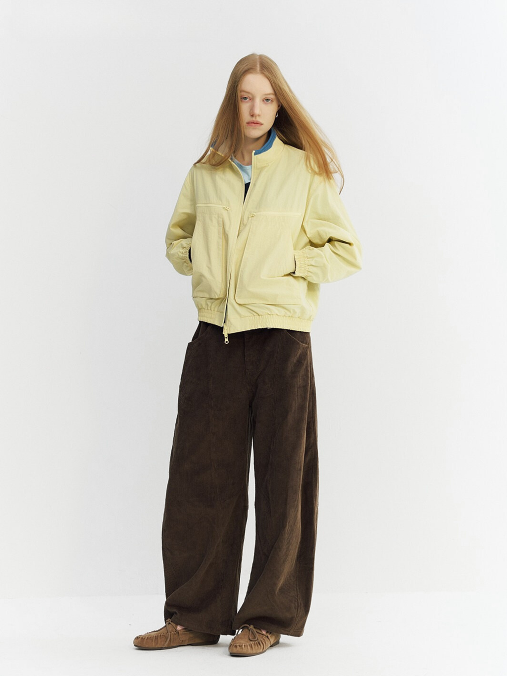 EchoBoard - Unisex Wrinkle-Resistant Corduroy Curved-Leg Casual Pants