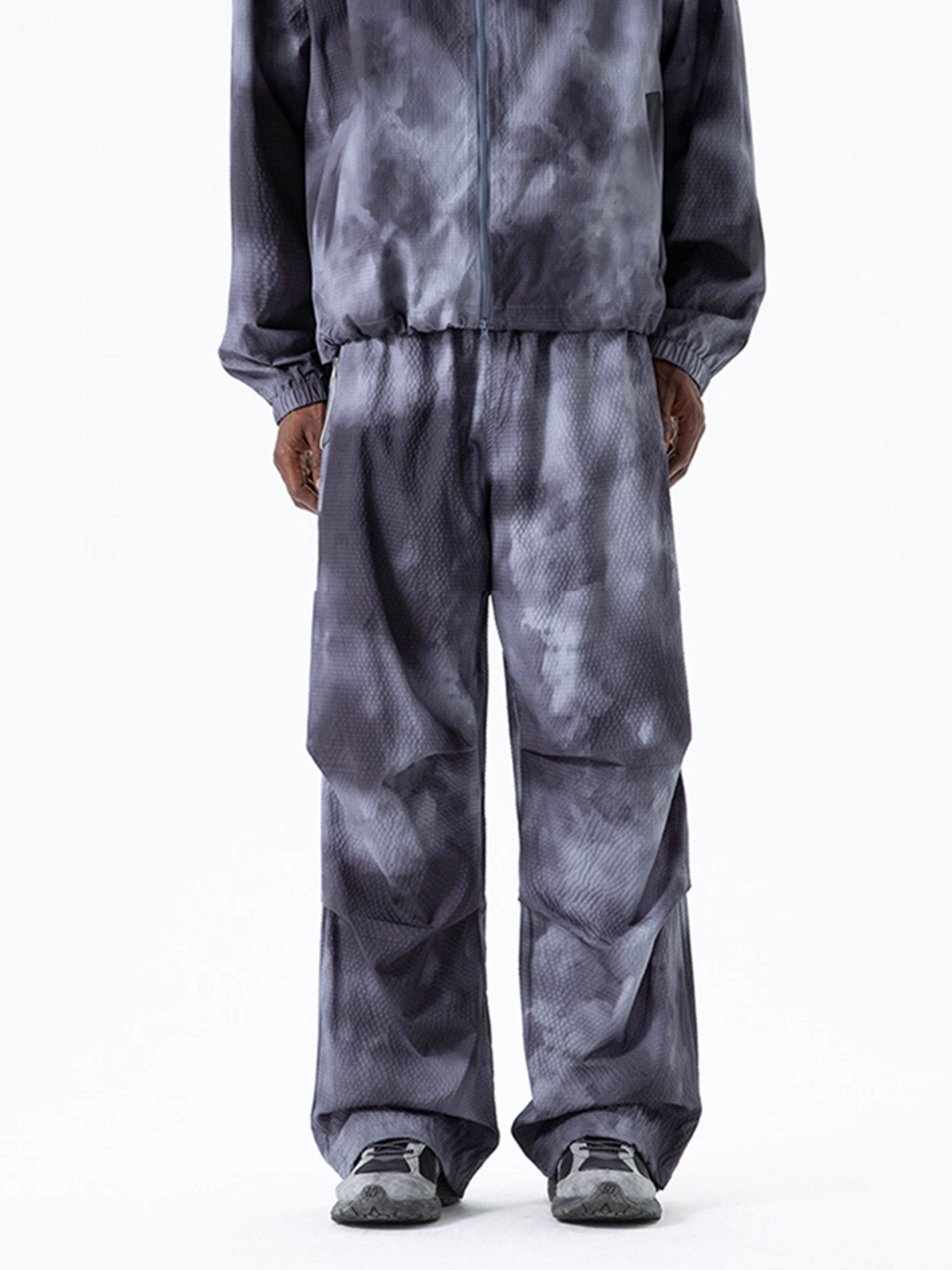 Crimp - Unisex Water-Repellent Tie-Dye Cargo Pants