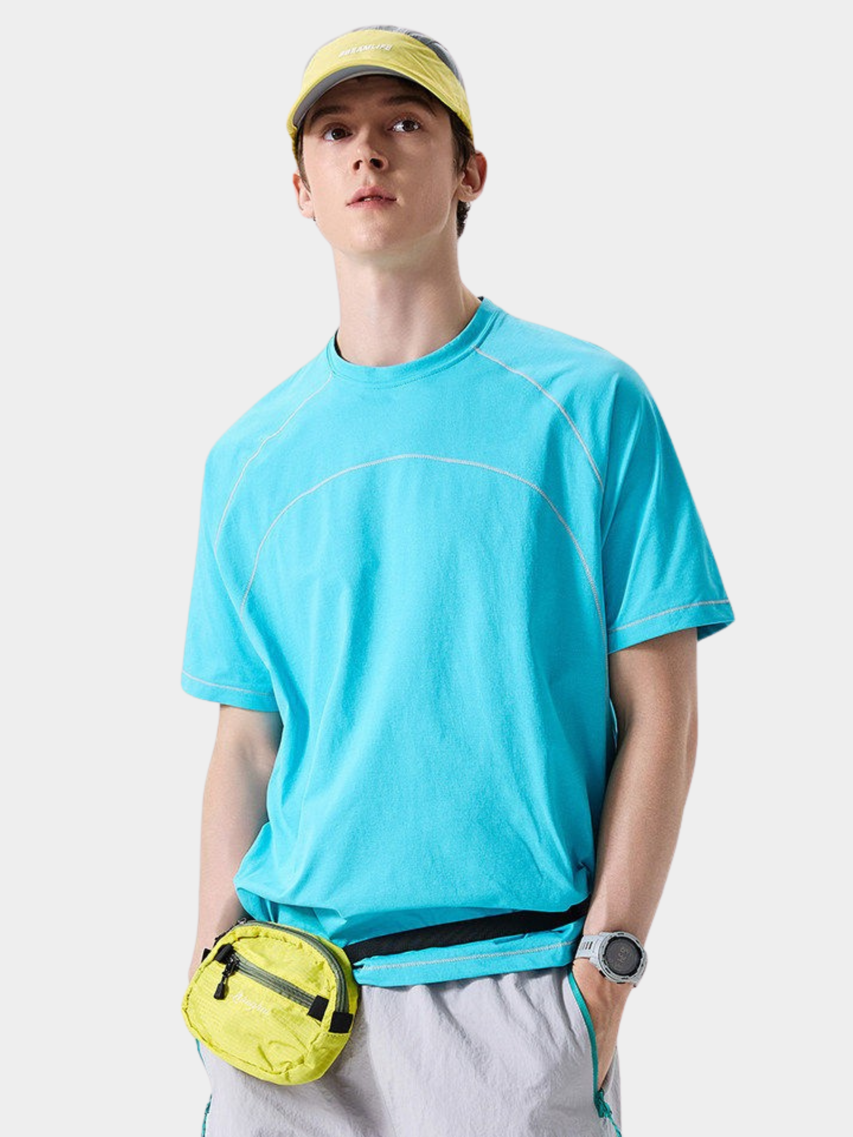 HighCliff - Unisex UPF50+ Protection Quick-Dry Athletic T-Shirt