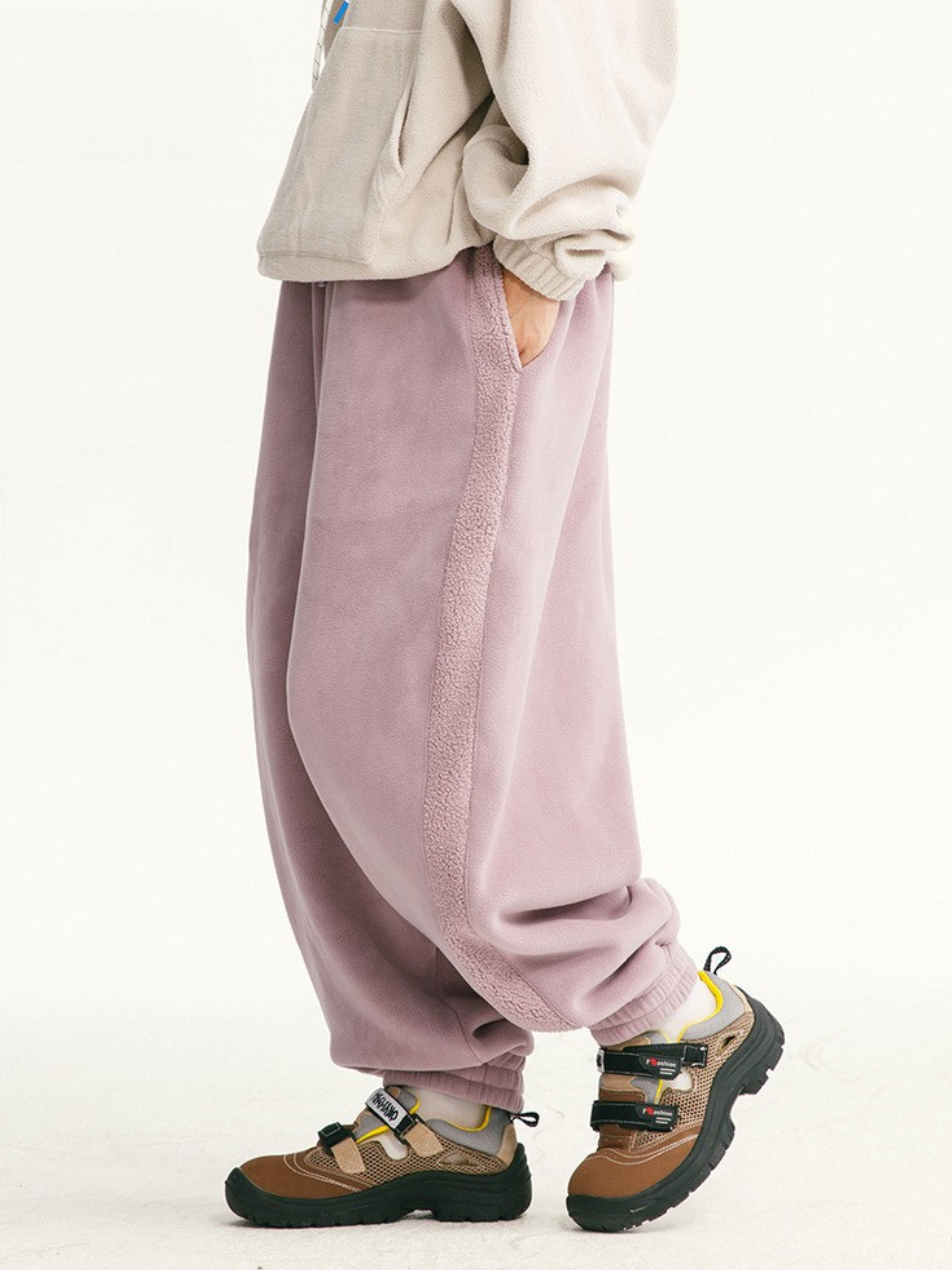 FoxPoint - Unisex Heavyweight Teddy Fleece Jogger Pants