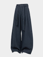 Slowtrail - Men's Faux Denim CleanFit Curved Pants