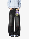 HardPan - Contrast Hasso Stitching Cotton Denim Jeans