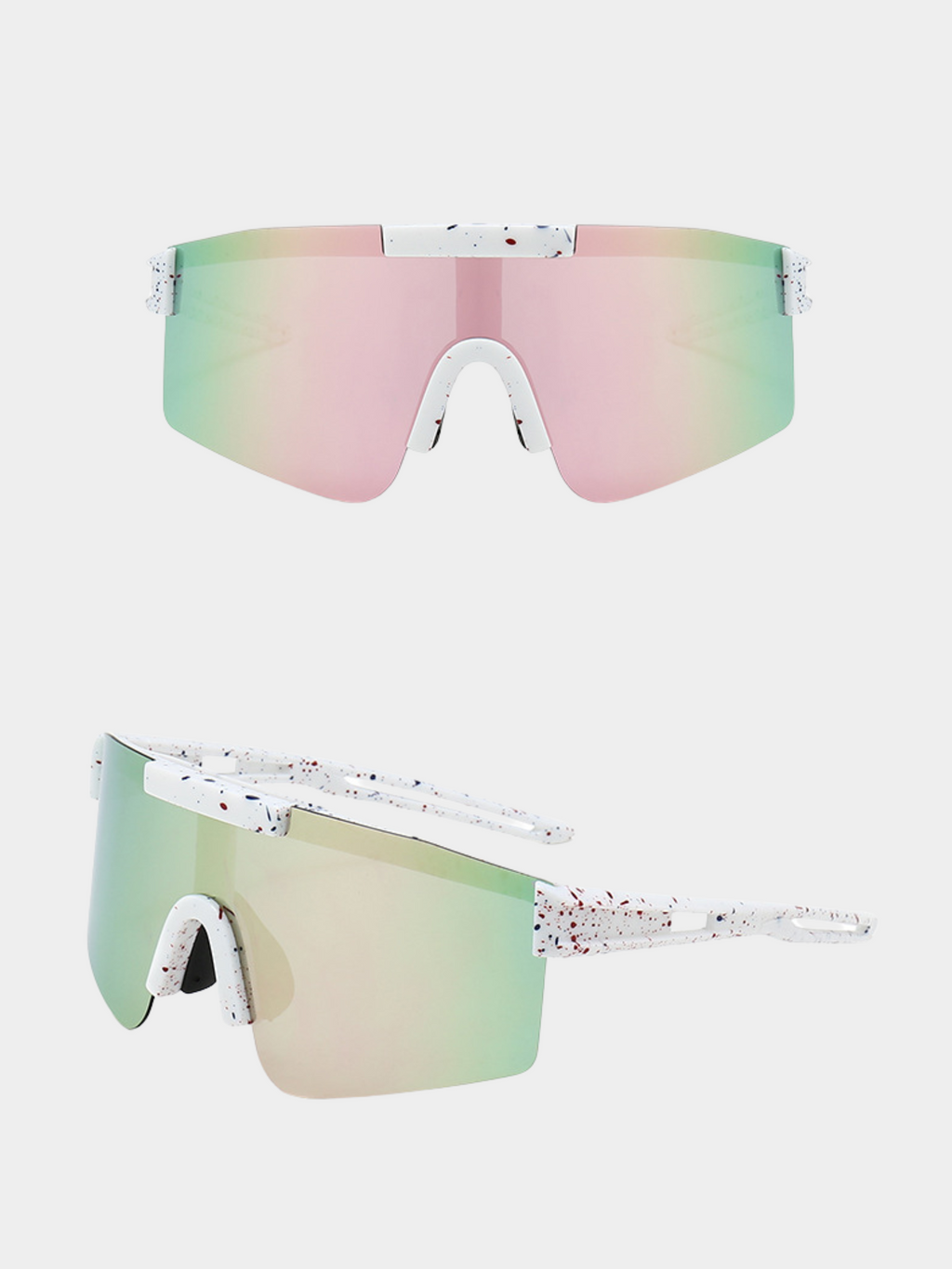 LynxNest - Unisex UV400+ Protection Colorful Coated Polarized Sports Sunglasses