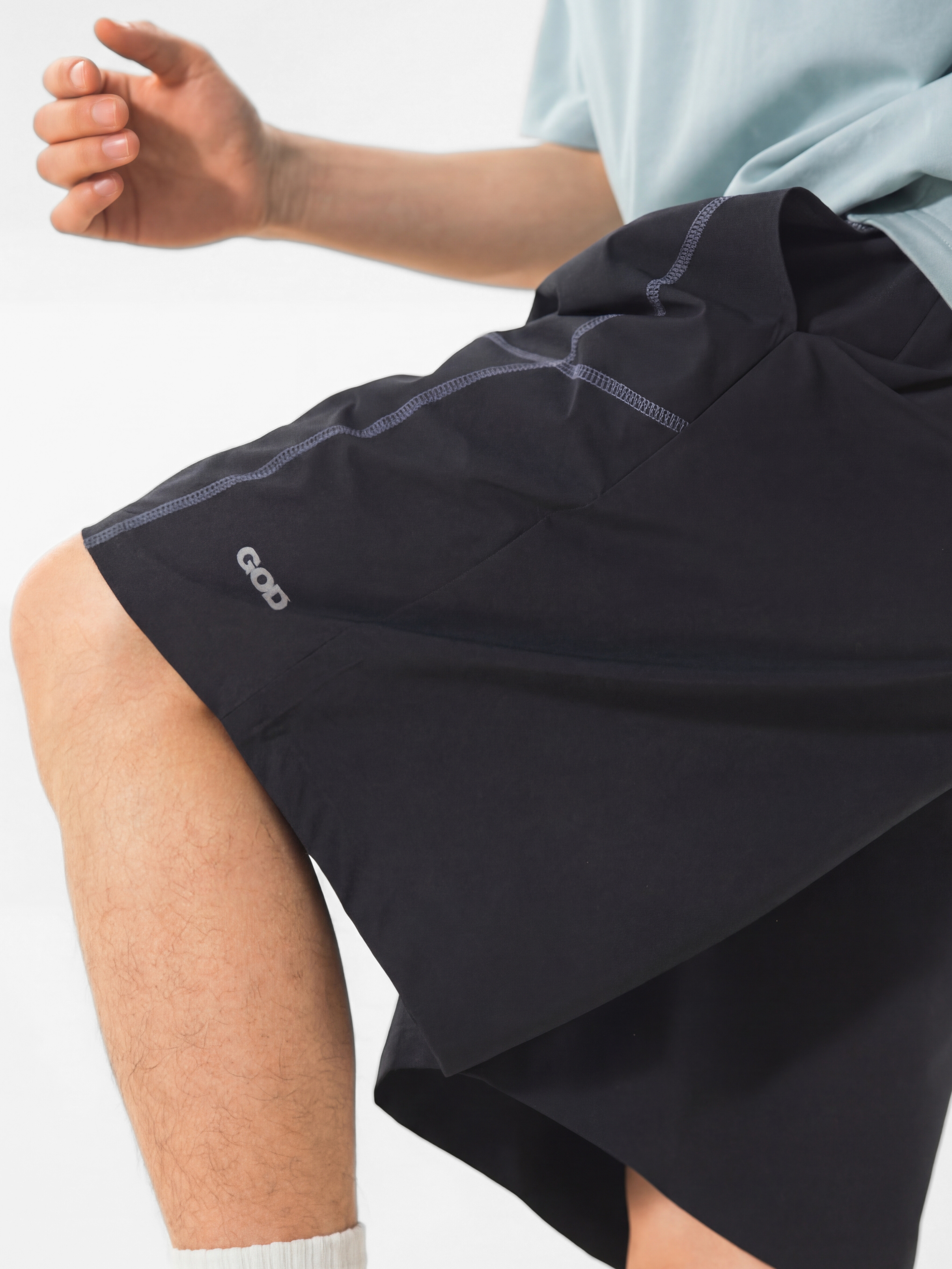 Pinefall - Men's Water-Repellent Reflective Athletic Shorts