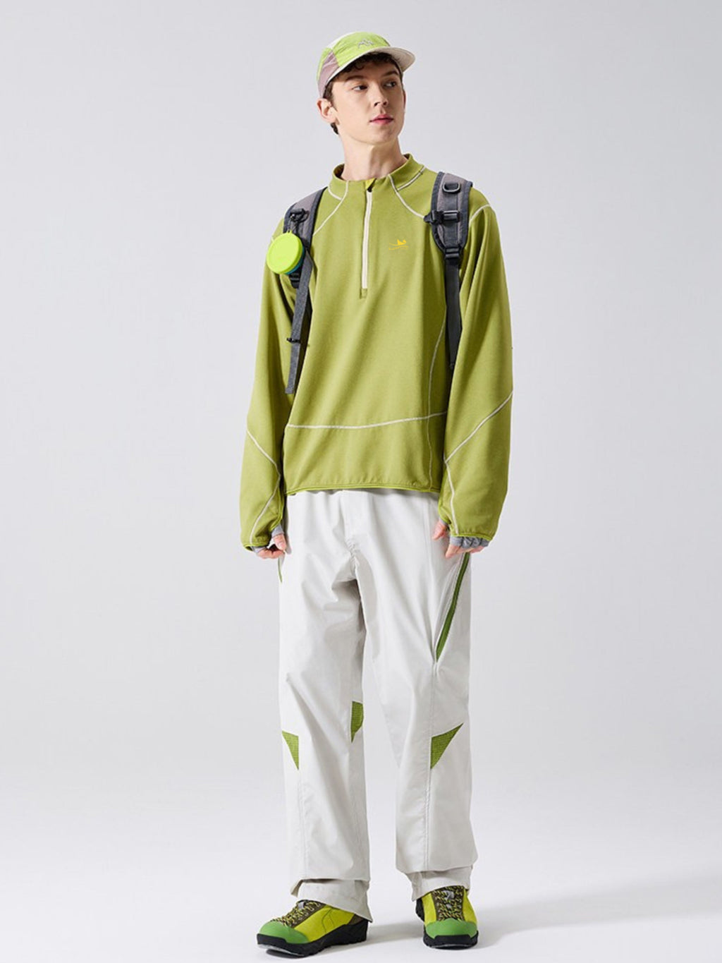 GorgePeak - Antistatic Moisture-Wicking Contrast Long Sleeve
