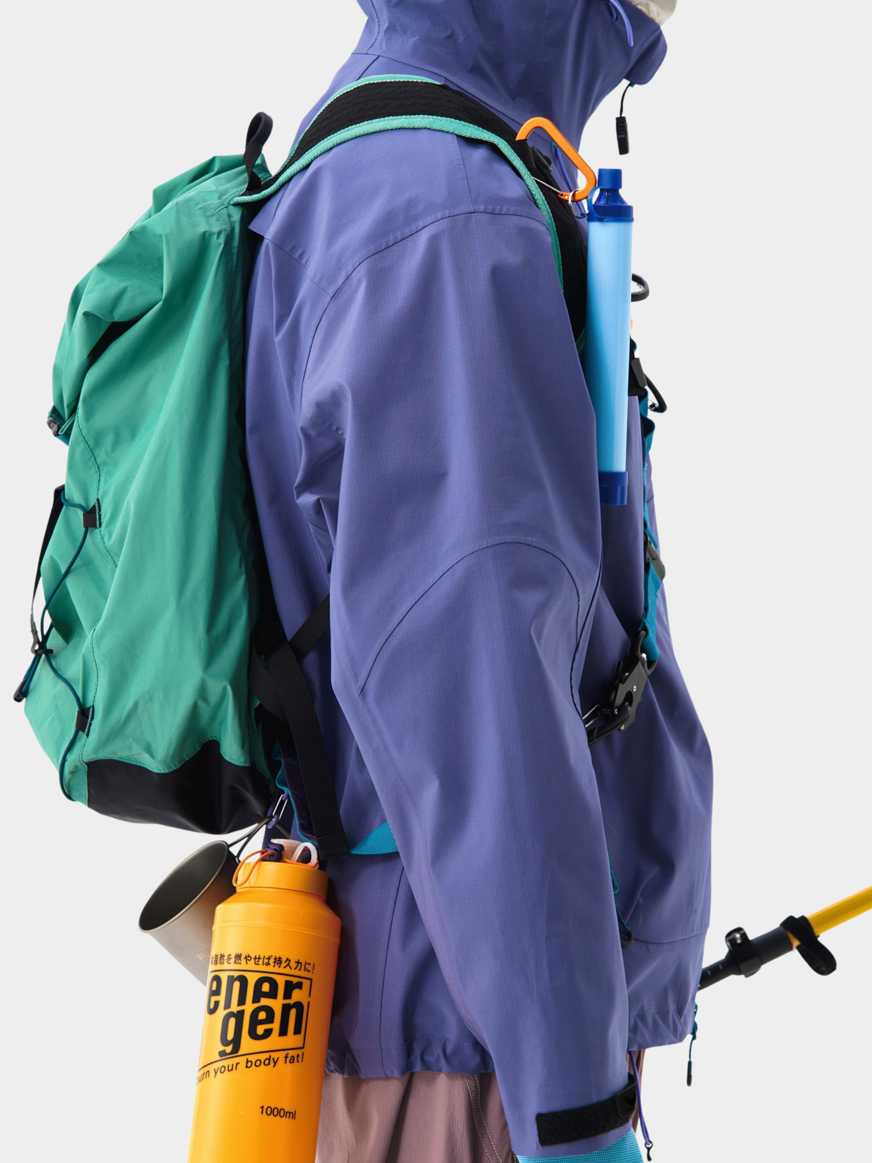 CampFlask - Men's 3-Layer Waterproof Hard Shell Jacket