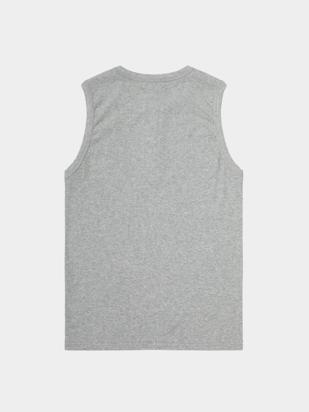 Frostfall - Slim Fit Ribbed Sleeveless Tank Top