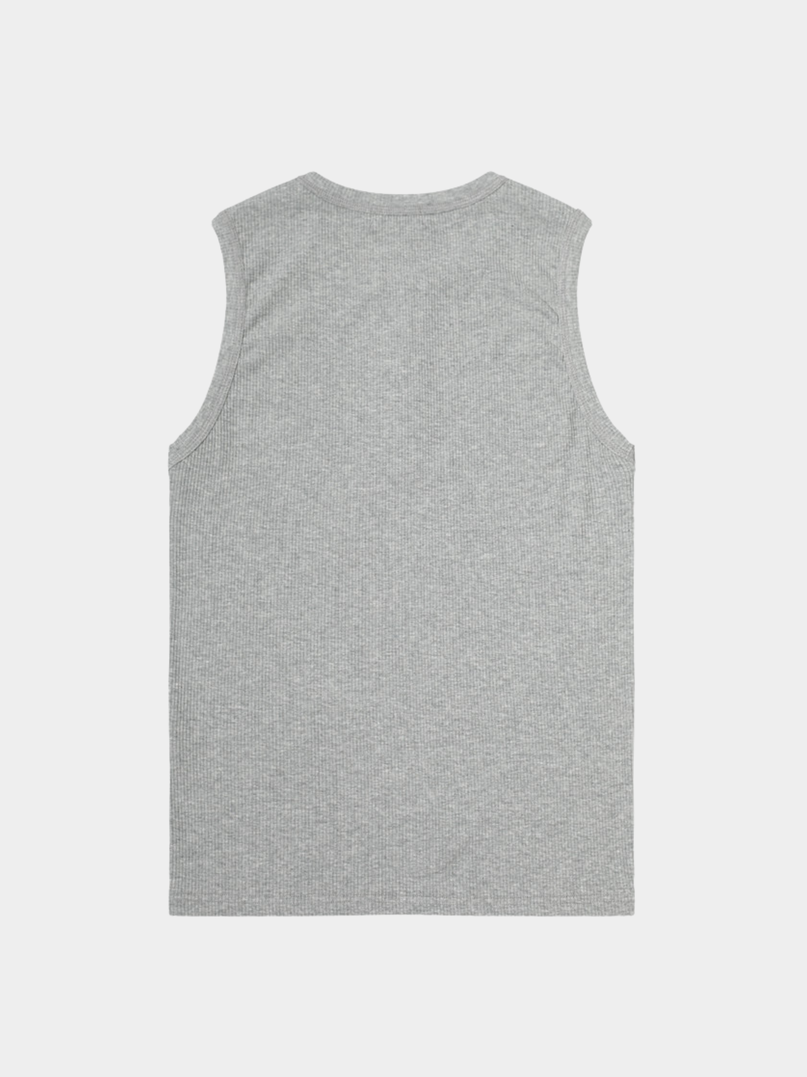 Frostfall - Slim Fit Ribbed Sleeveless Tank Top