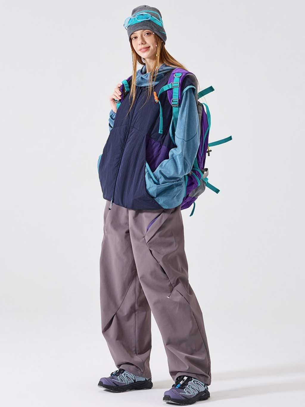 Moonblaze - Unisex Windproof Water-Repellent 90% White Duck Down Vest