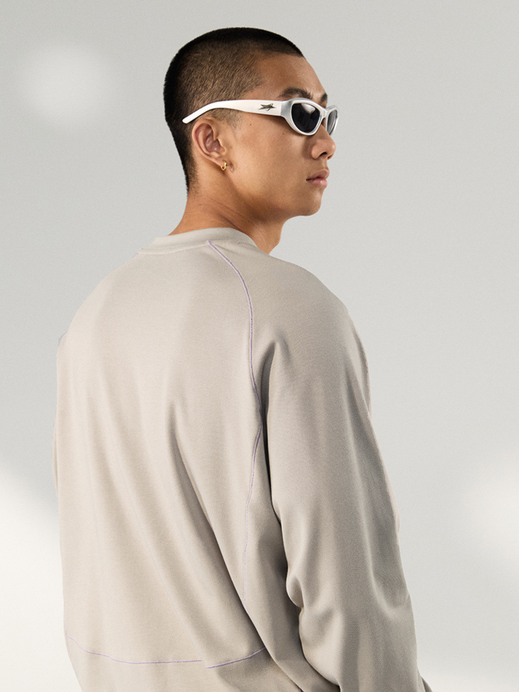 Harrow - Unisex TENCEL™ Modal Dual-Tone Long Sleeve Tee