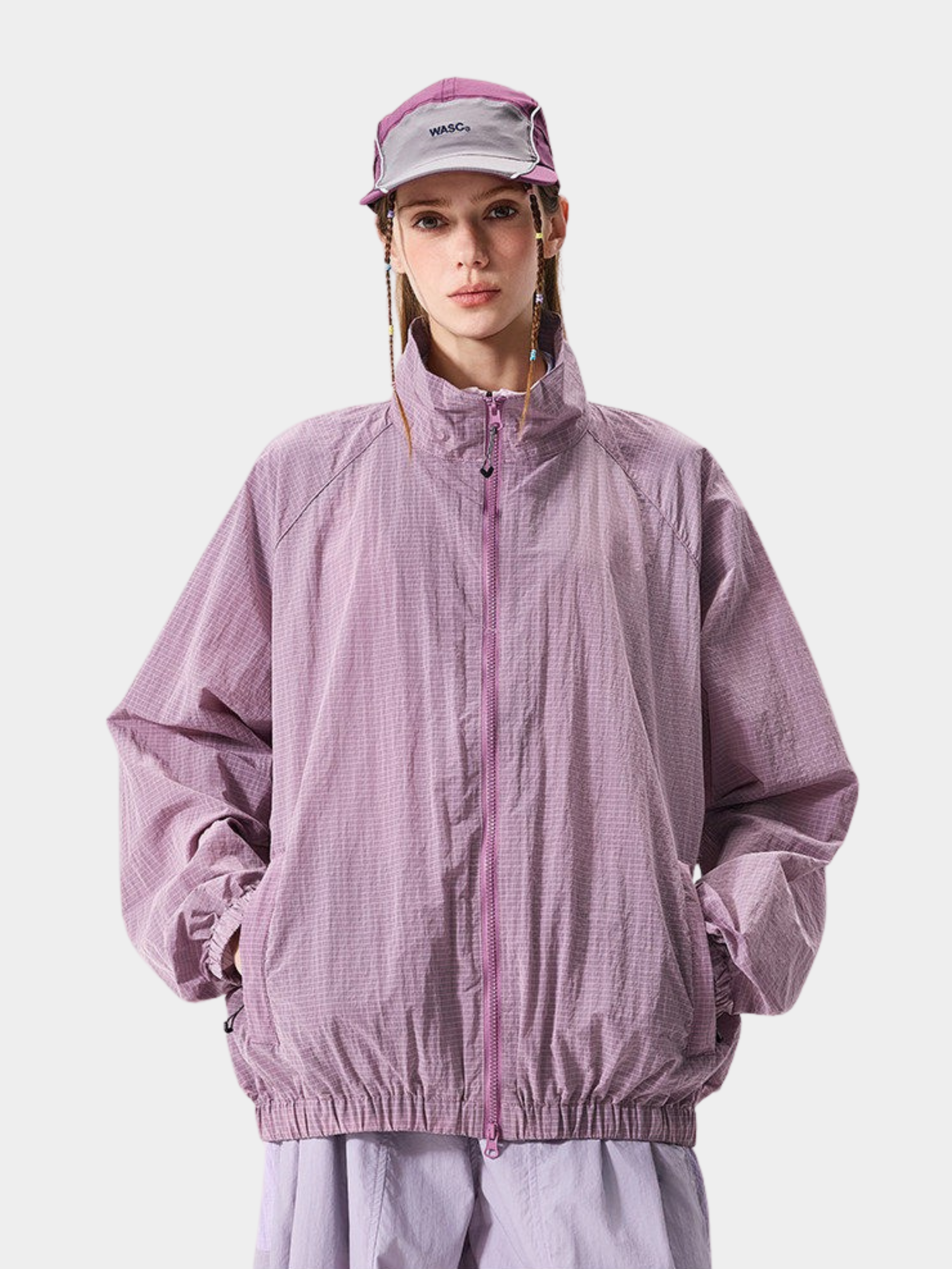 Earthline - Unisex UPF200+ Water-Repellent Breathable Stand Collar Jacket