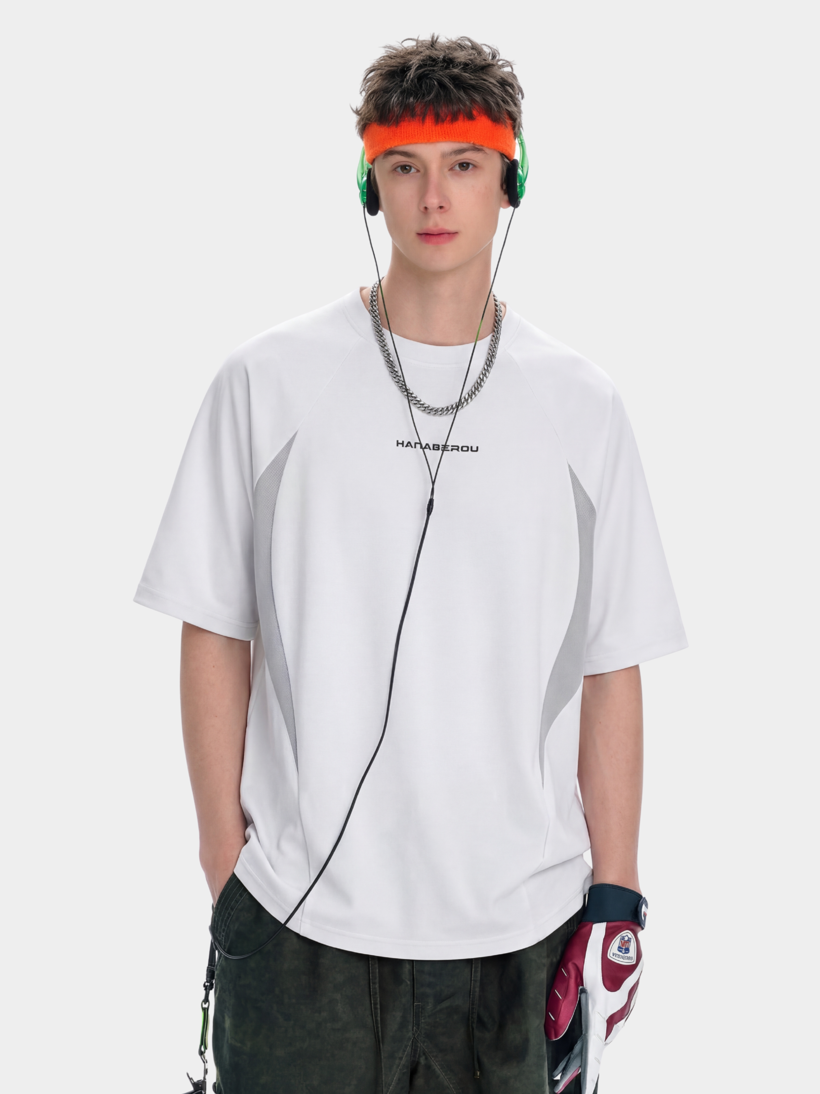 Emberclaw - Men's Cotton Panelled Breathable T-Shirt