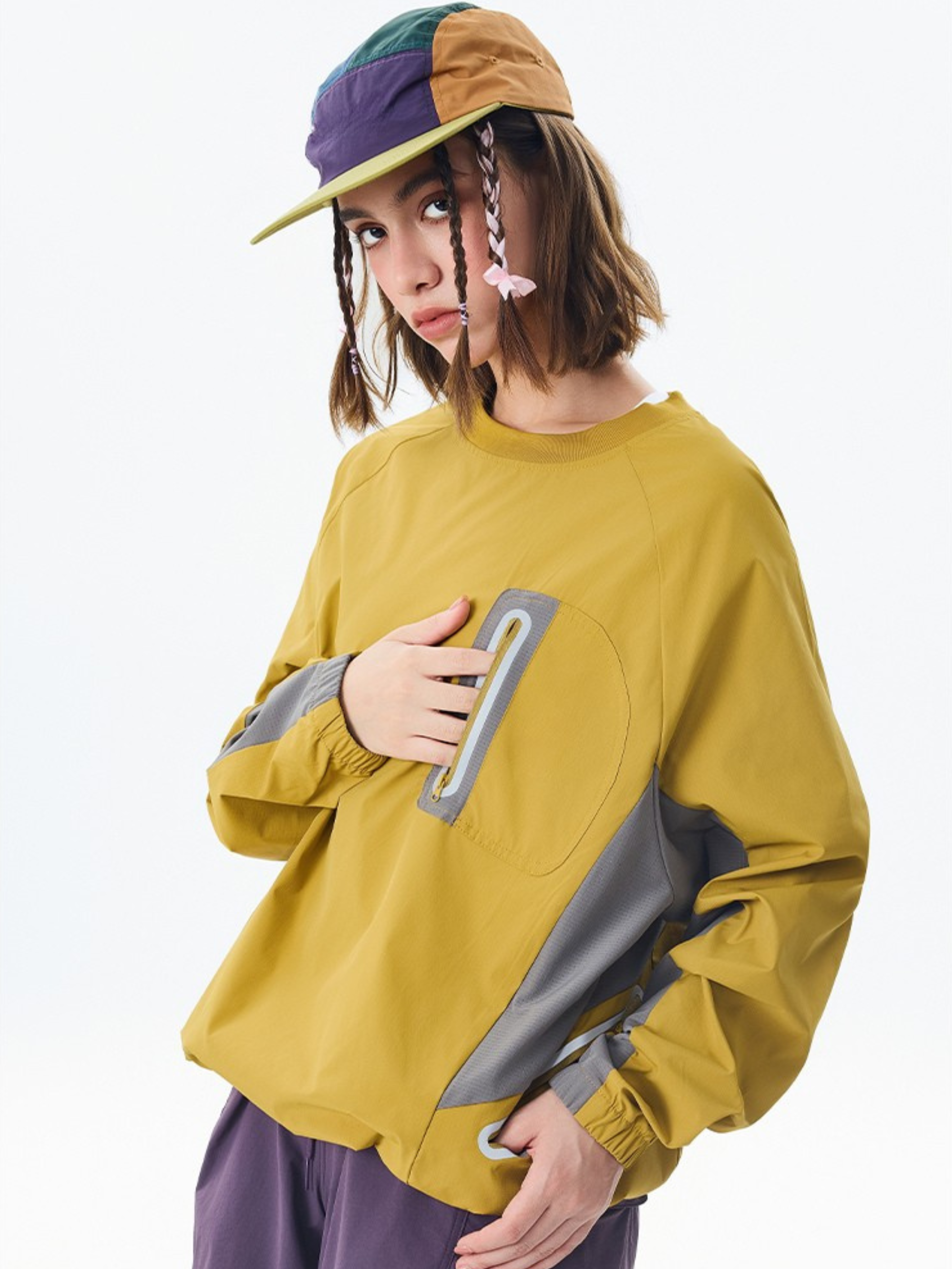 Mistral - Unisex Water-Repellent Reflective Zipper Long-Sleeve