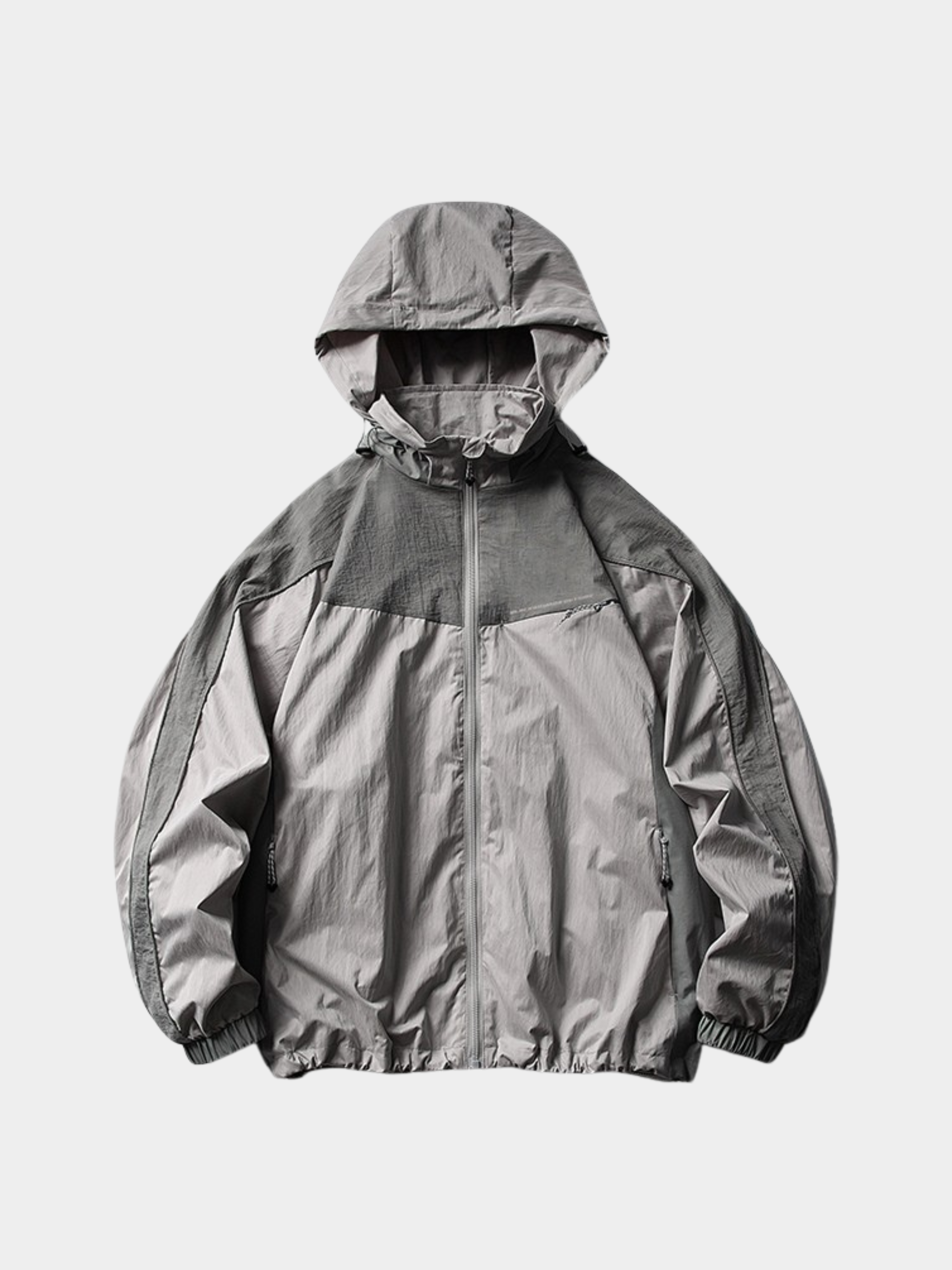 Trailmark - Unisex Colorblock Hooded Windbreaker Jacket