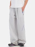 Oakfall - Water-Repellent Contrast Stitch Wide-Leg Pants