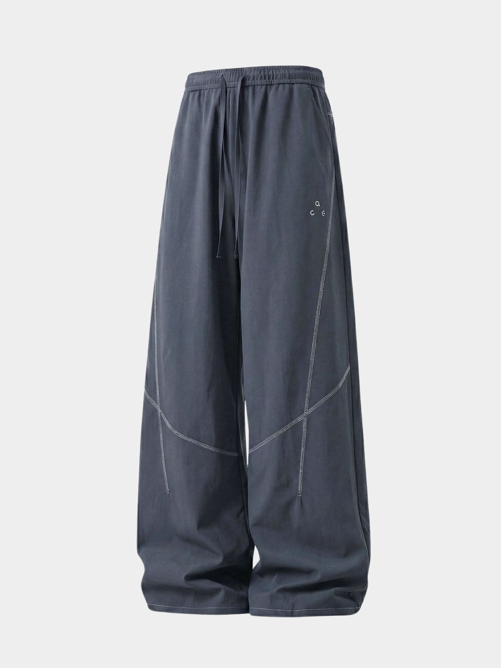 Frostspire - Contrast Cross-Line Adjustable Paratrooper Pants