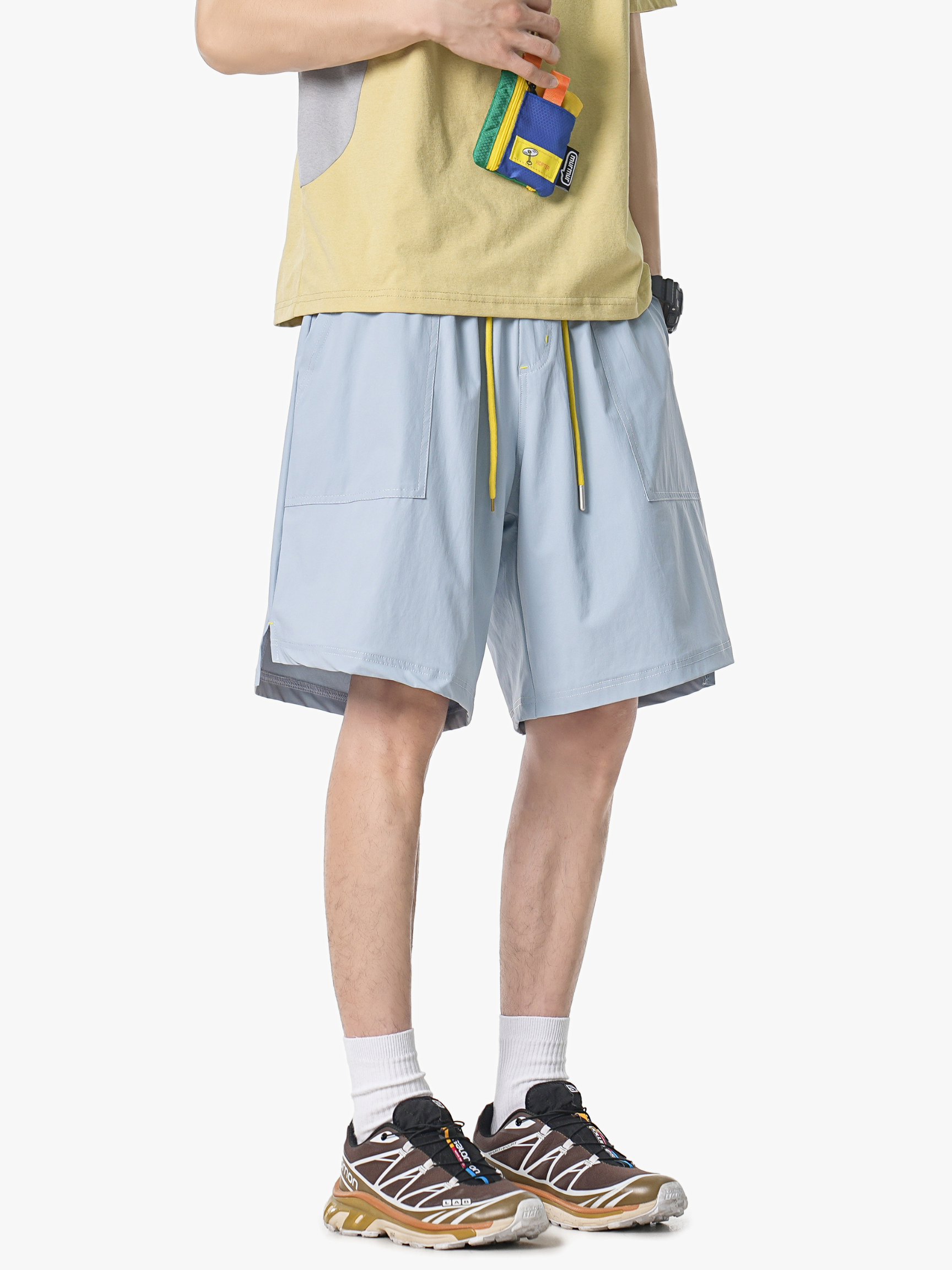 FrostShell - Unisex Cooling Breathable Wide-Leg Shorts