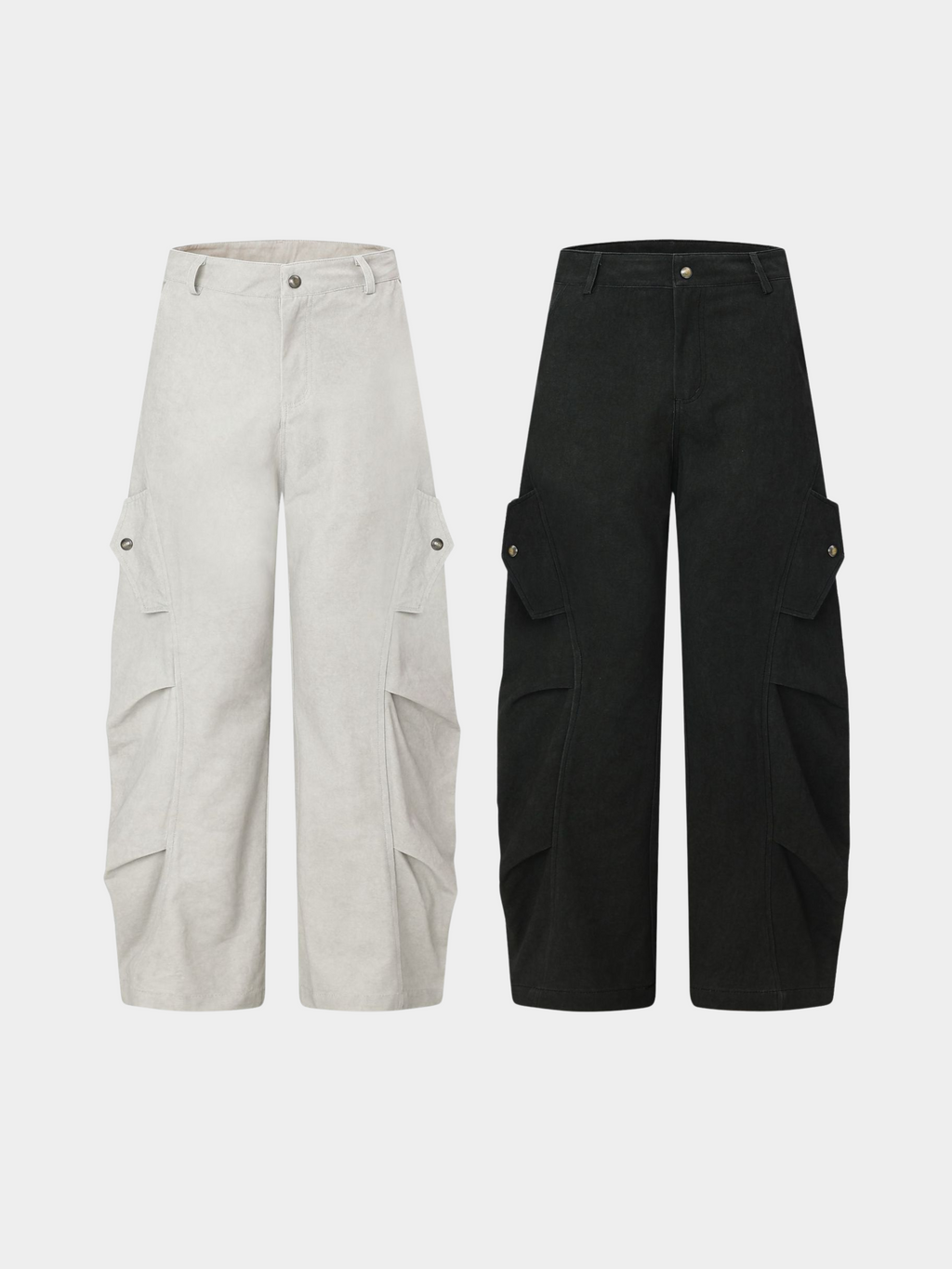 FoxDrop - Unisex Wide-Leg Paratrooper Pants