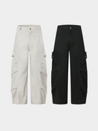 FoxDrop - Unisex Wide-Leg Paratrooper Pants