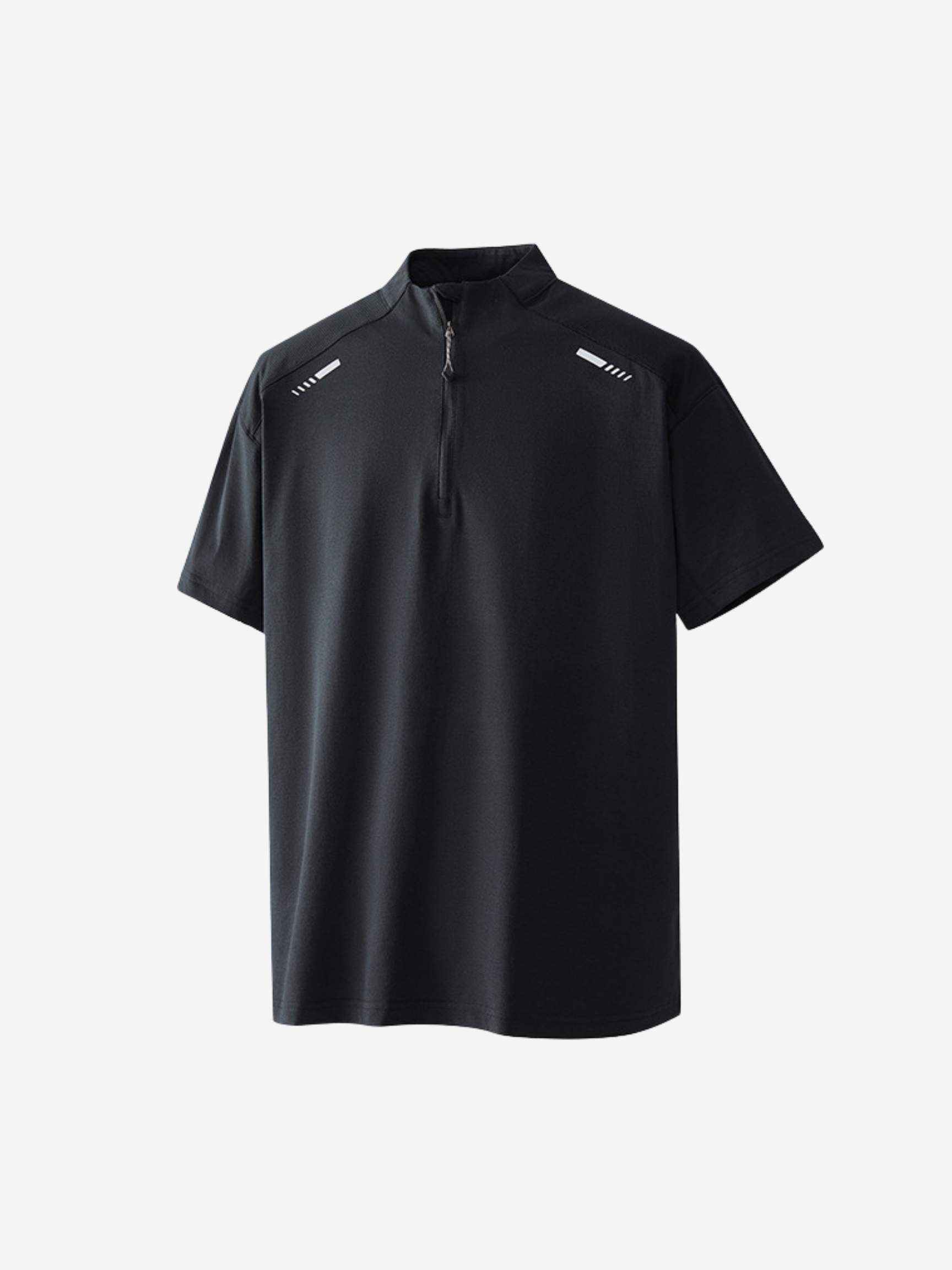 AuraFlow - Men's UPF50+ UV Protection Half-Zip T-Shirt