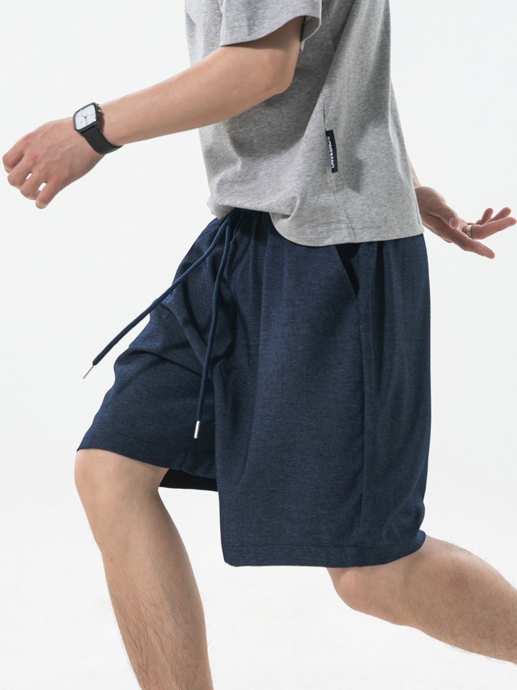 Wildflare - Men's Denim-Look Breathable Casual Shorts