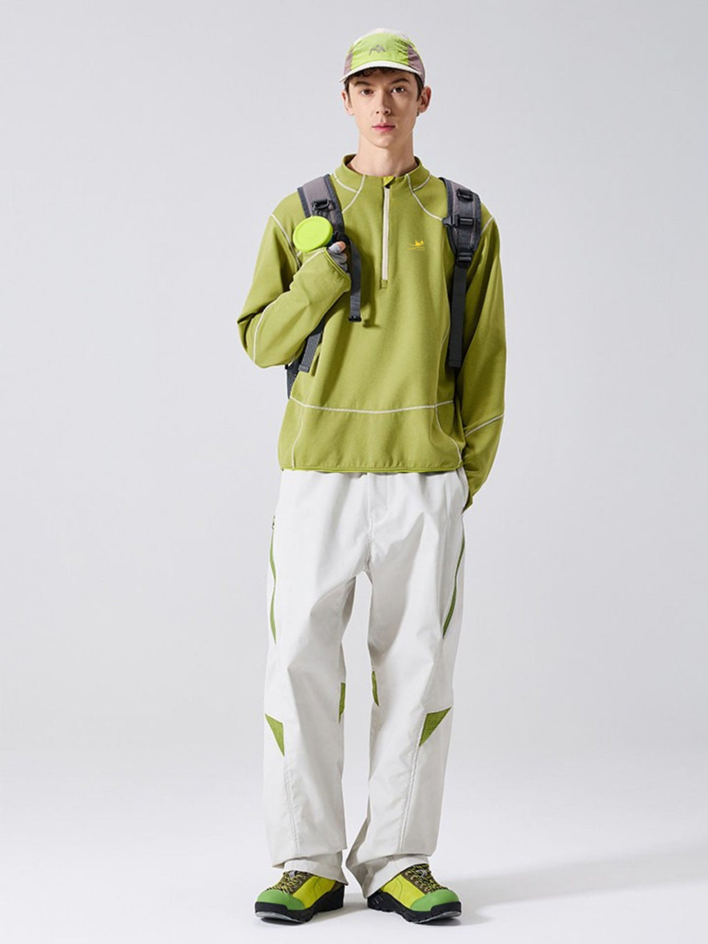 GorgePeak - Antistatic Moisture-Wicking Contrast Long Sleeve