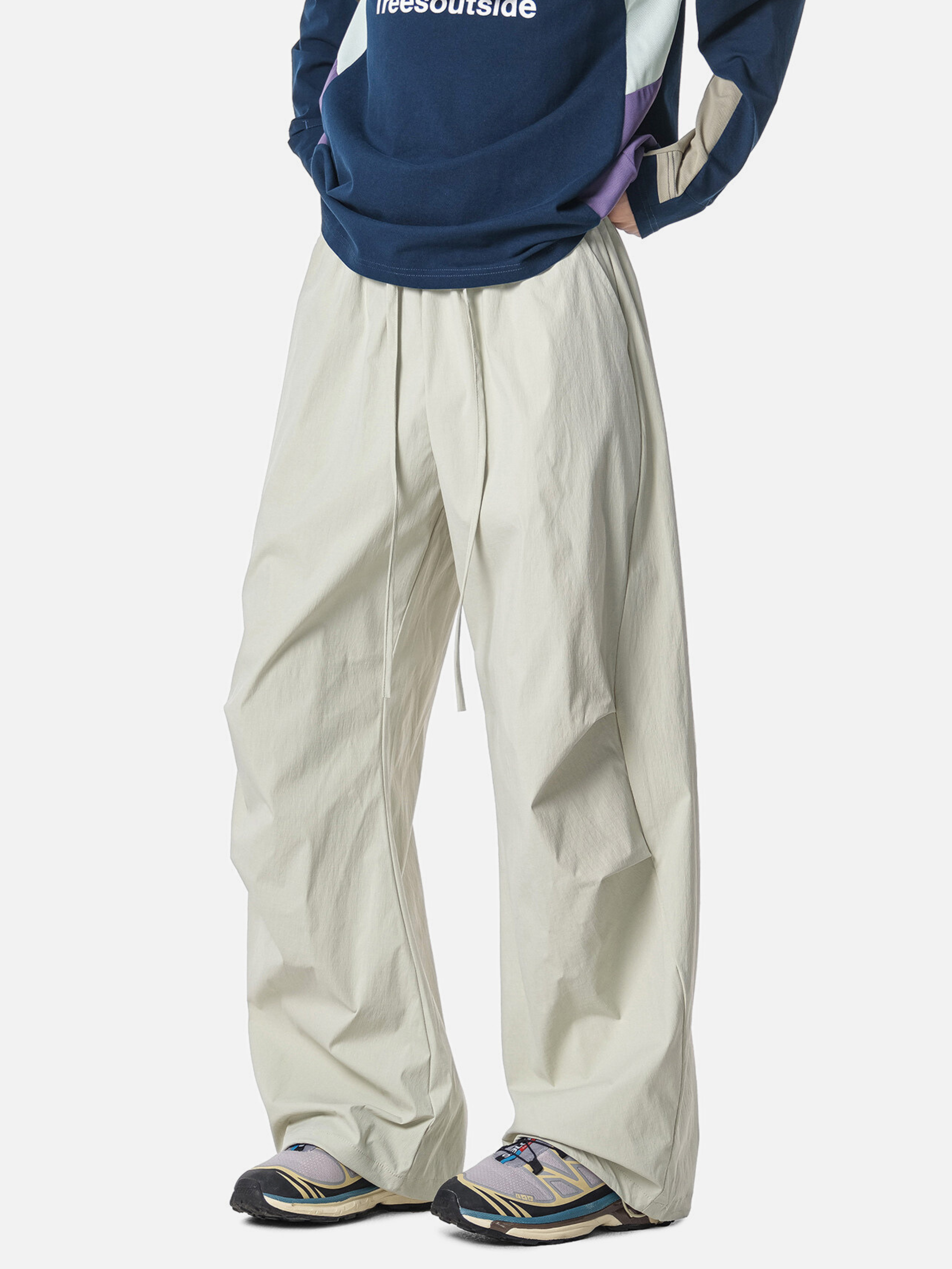 Hawkpeak - Water-Repellent Lightweight Wide-Leg Paratrooper Pants