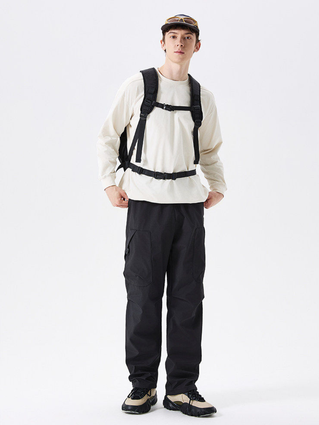 Eldritch - Unisex Water-Repellent Windproof Fleece-Lined Hiking Shell Pants