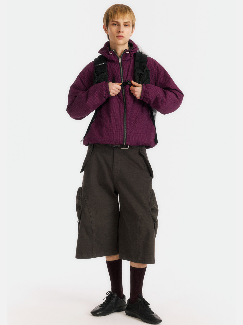 Overcast - Men's Adjustable Multi-Pocket Curved Cropped Pants
