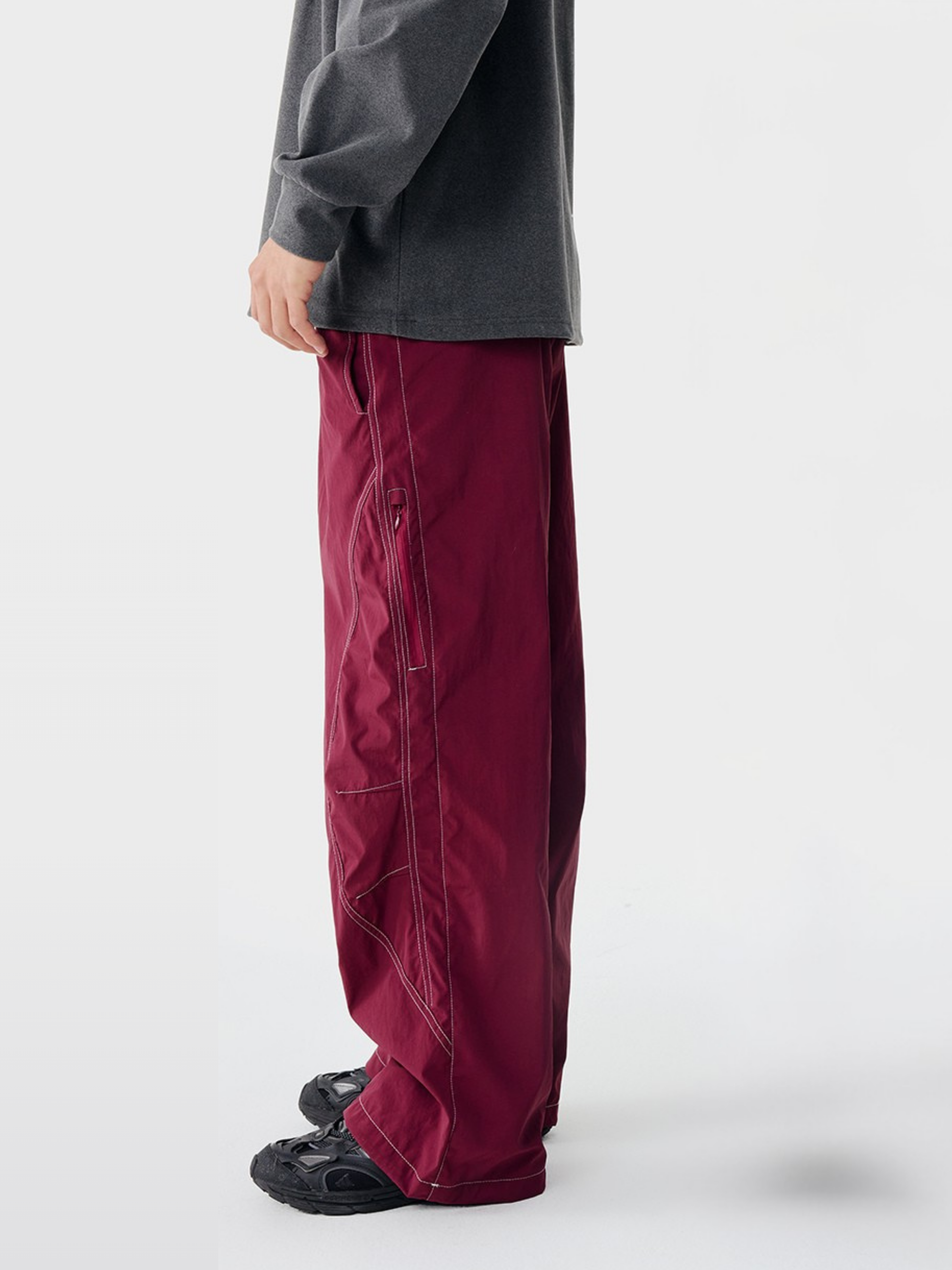 Stormpeak - Wide-Leg Casual Straight Pants