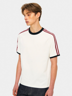 Dusttrail - Colorblock Cooling Striped Quick-Dry T-Shirt