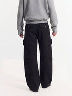 FoxDrop - Unisex Wide-Leg Paratrooper Pants