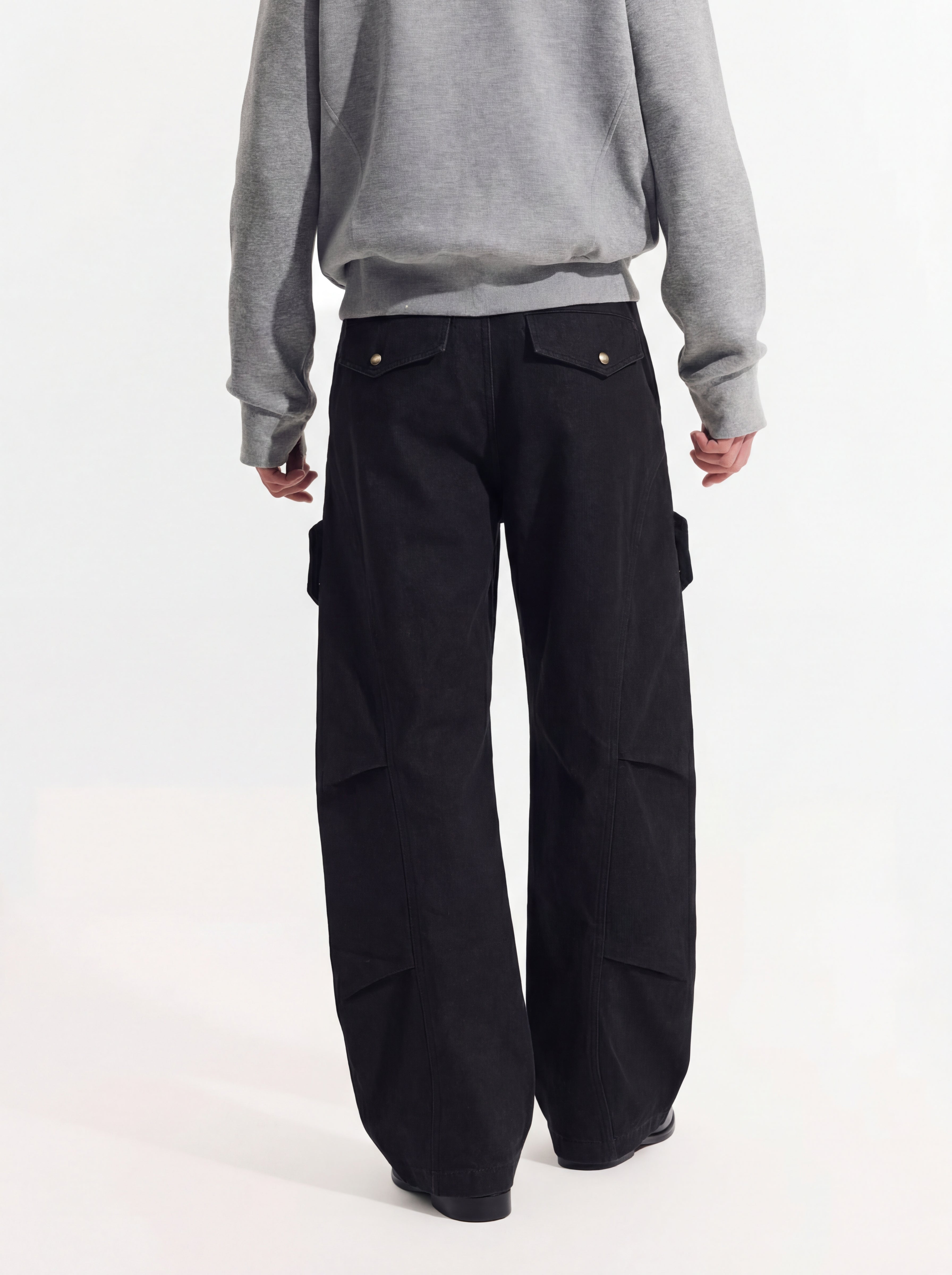FoxDrop - Unisex Wide-Leg Paratrooper Pants