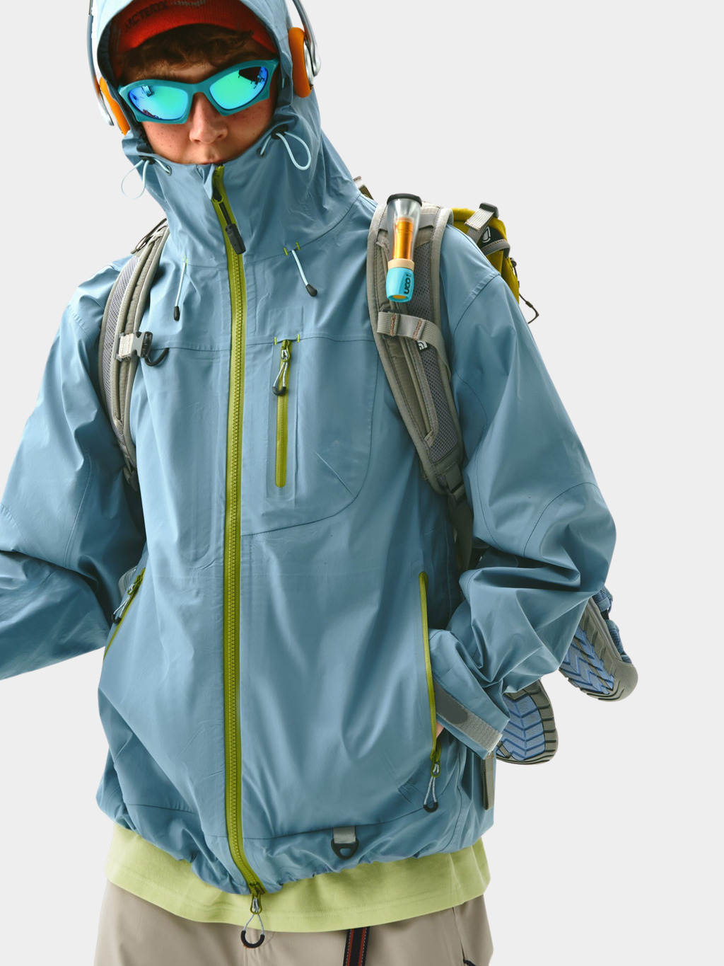 CampFlask - Men's 3-Layer Waterproof Hard Shell Jacket