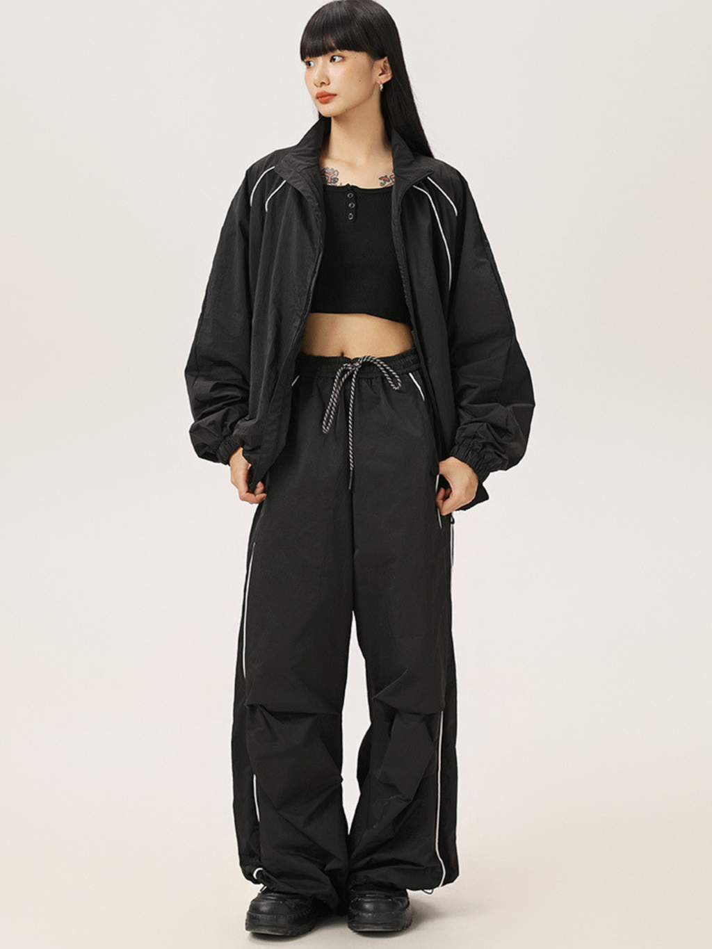 AshDash - Unisex Oversized Windproof Water-Repellent Jacket