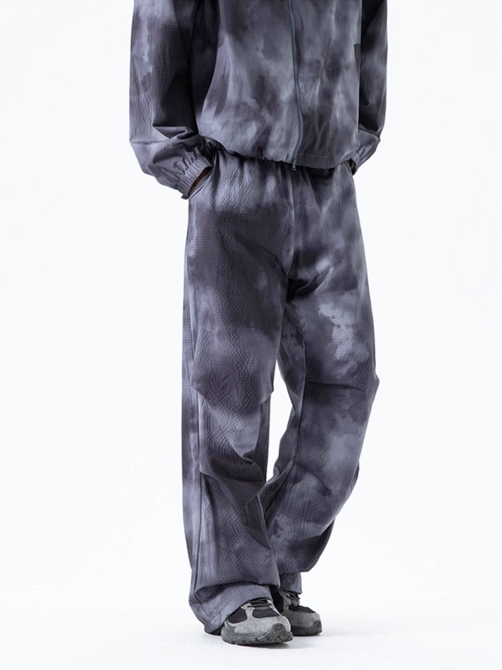 Crimp - Unisex Water-Repellent Tie-Dye Cargo Pants