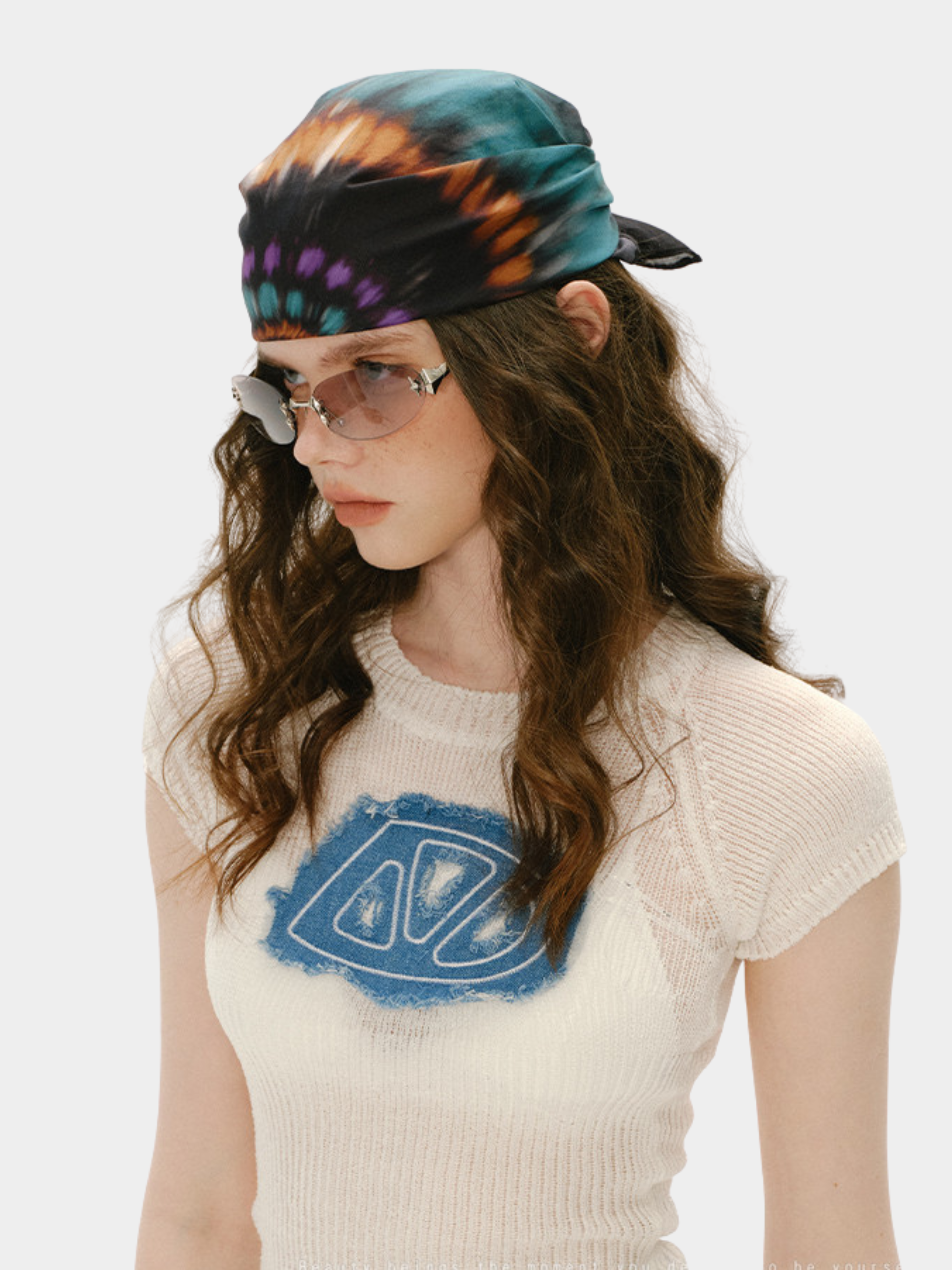 MistWrap - Breathable Tie-Dye Cotton Headscarf