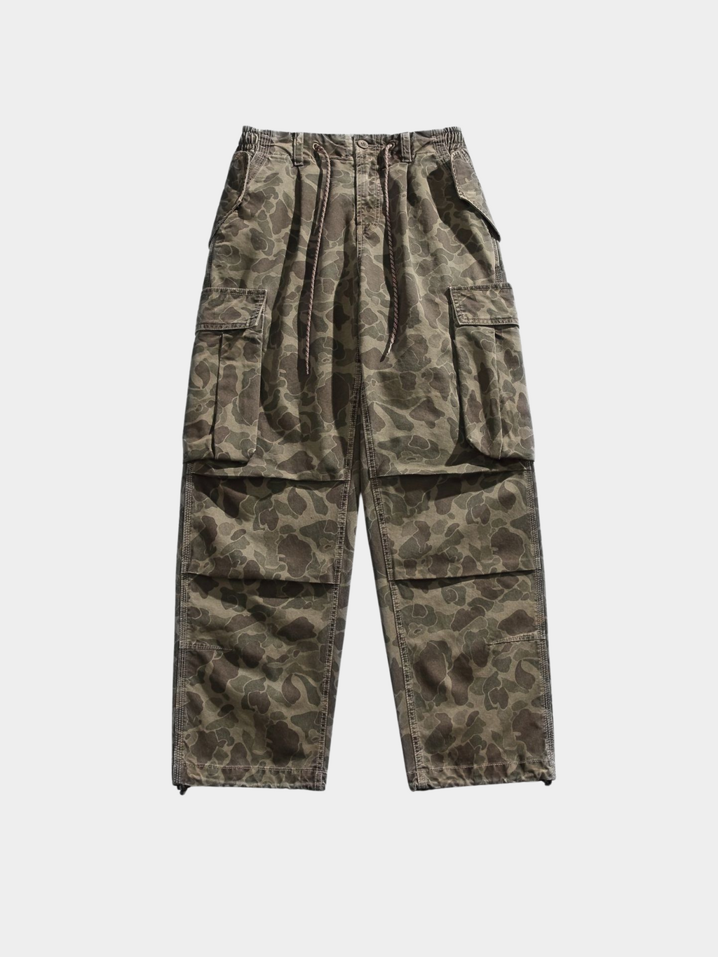 GripGlove - Men's Relaxed Fit Camo Cargo Pants