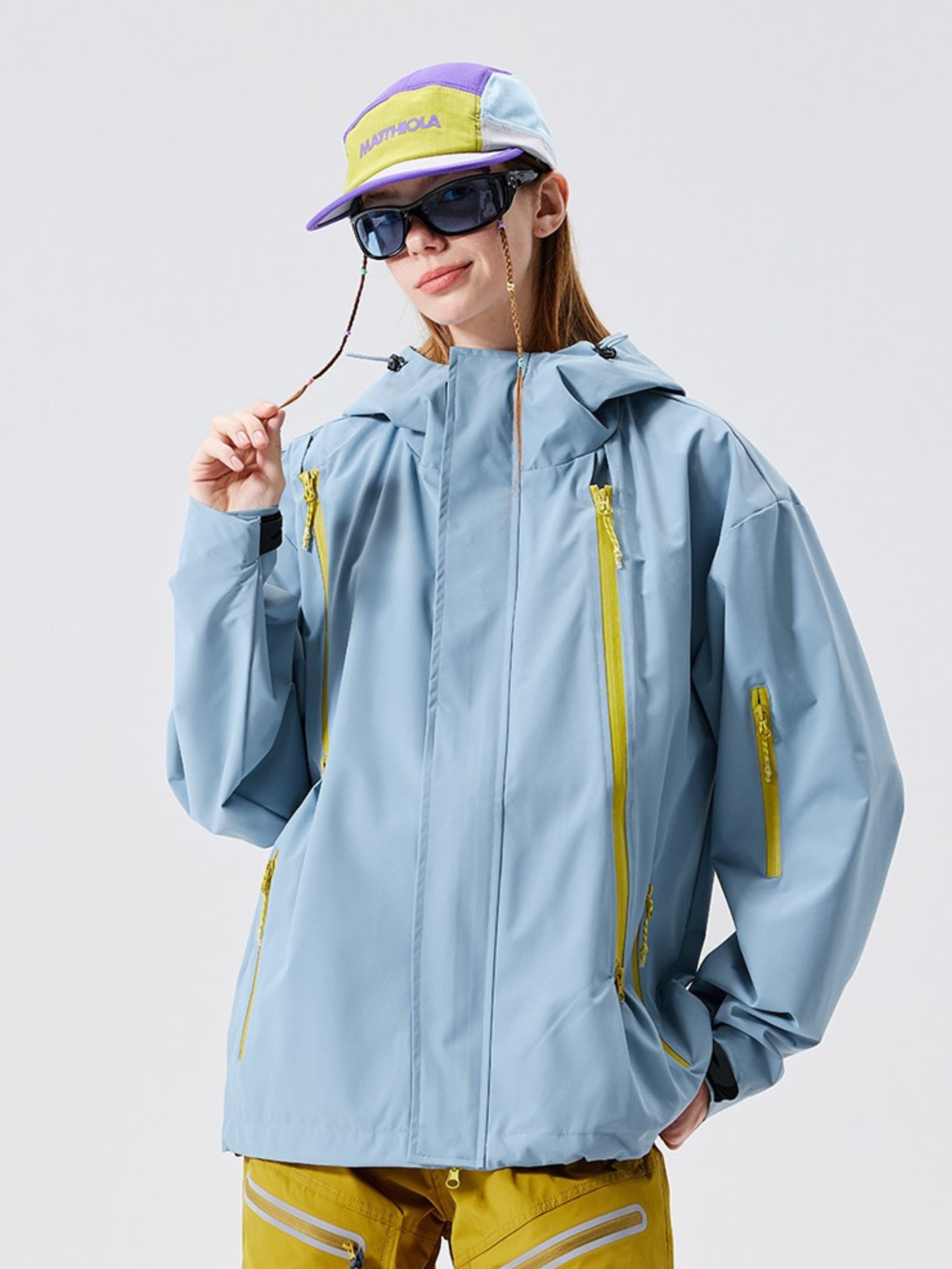 Nightpath - Unisex Water-Repellent Windproof Utility Shell Jacket