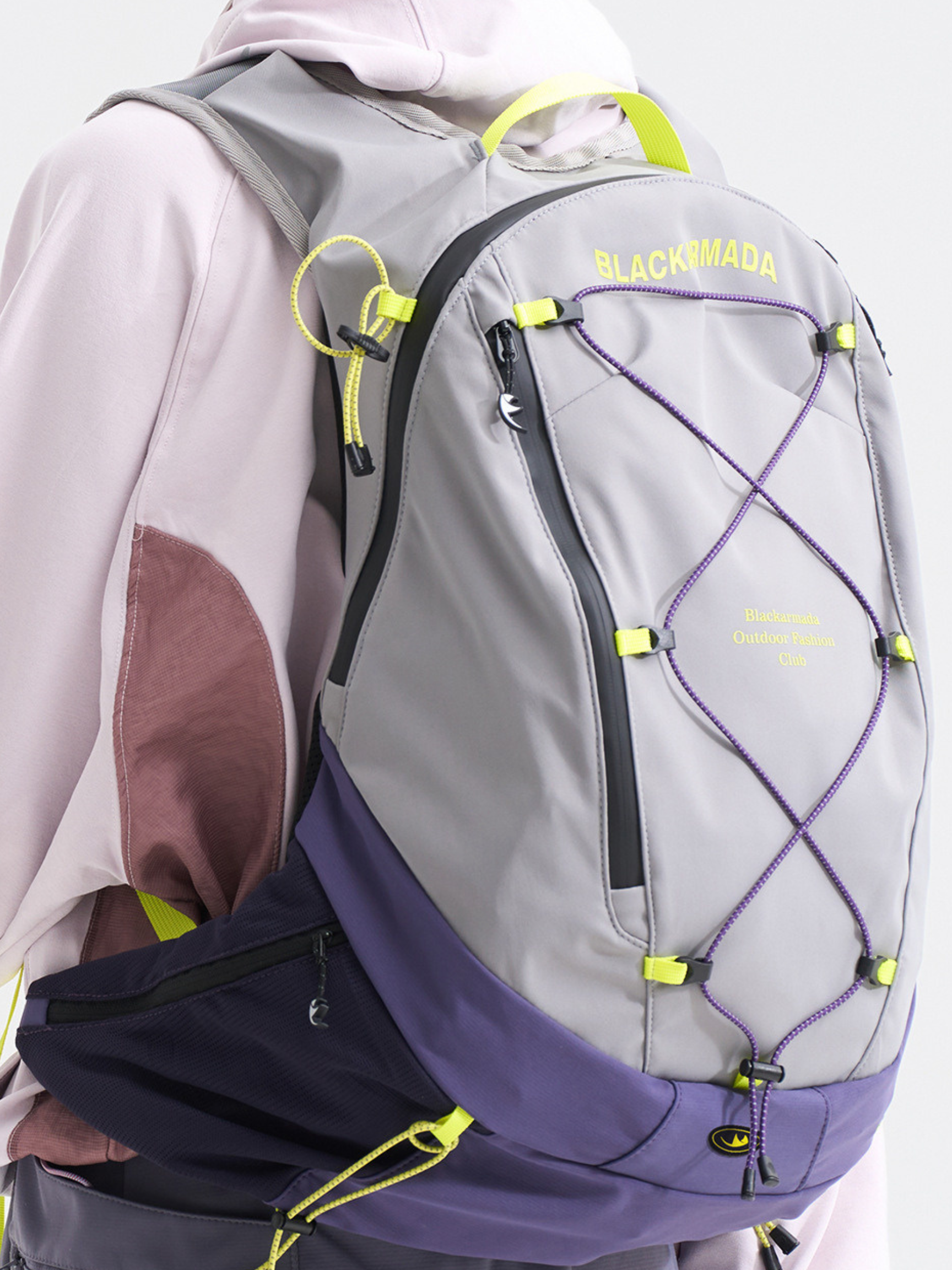 Needle - Color-Block Water-Repellent Lightweight Bag