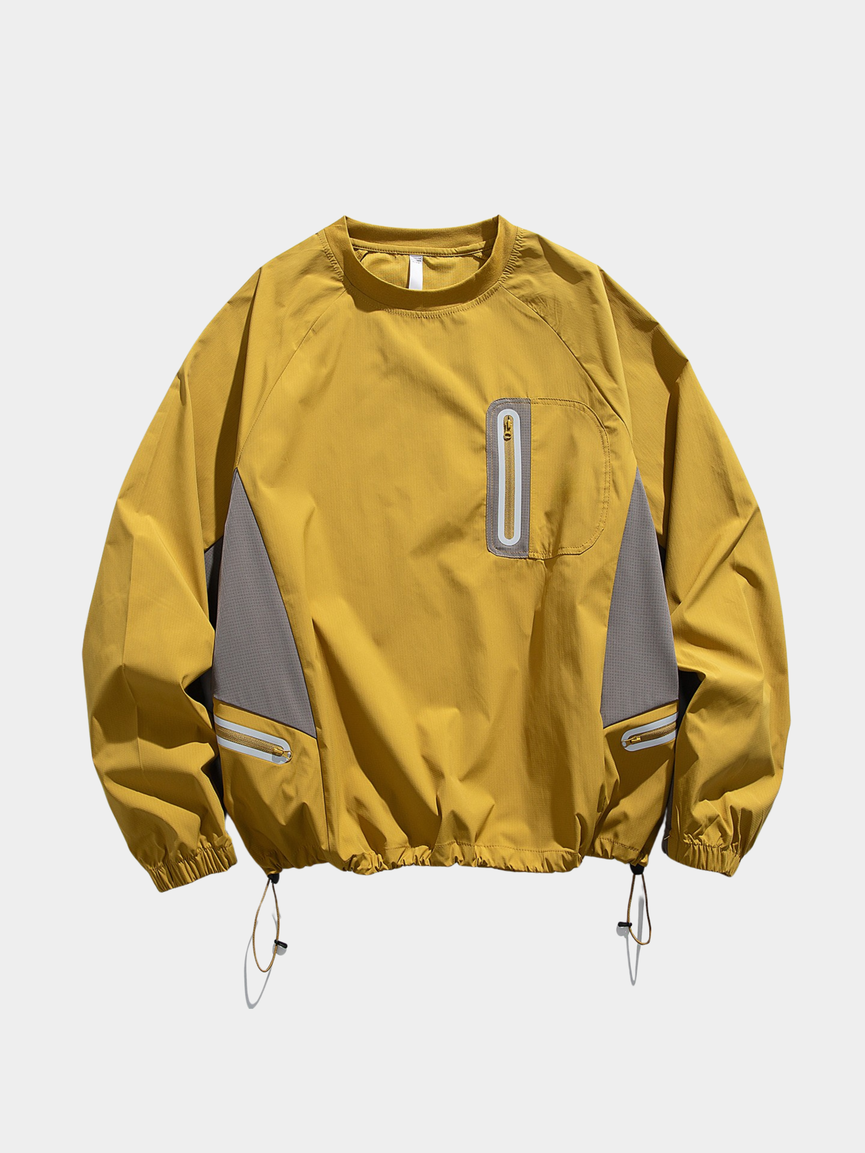 Mistral - Unisex Water-Repellent Reflective Zipper Long-Sleeve