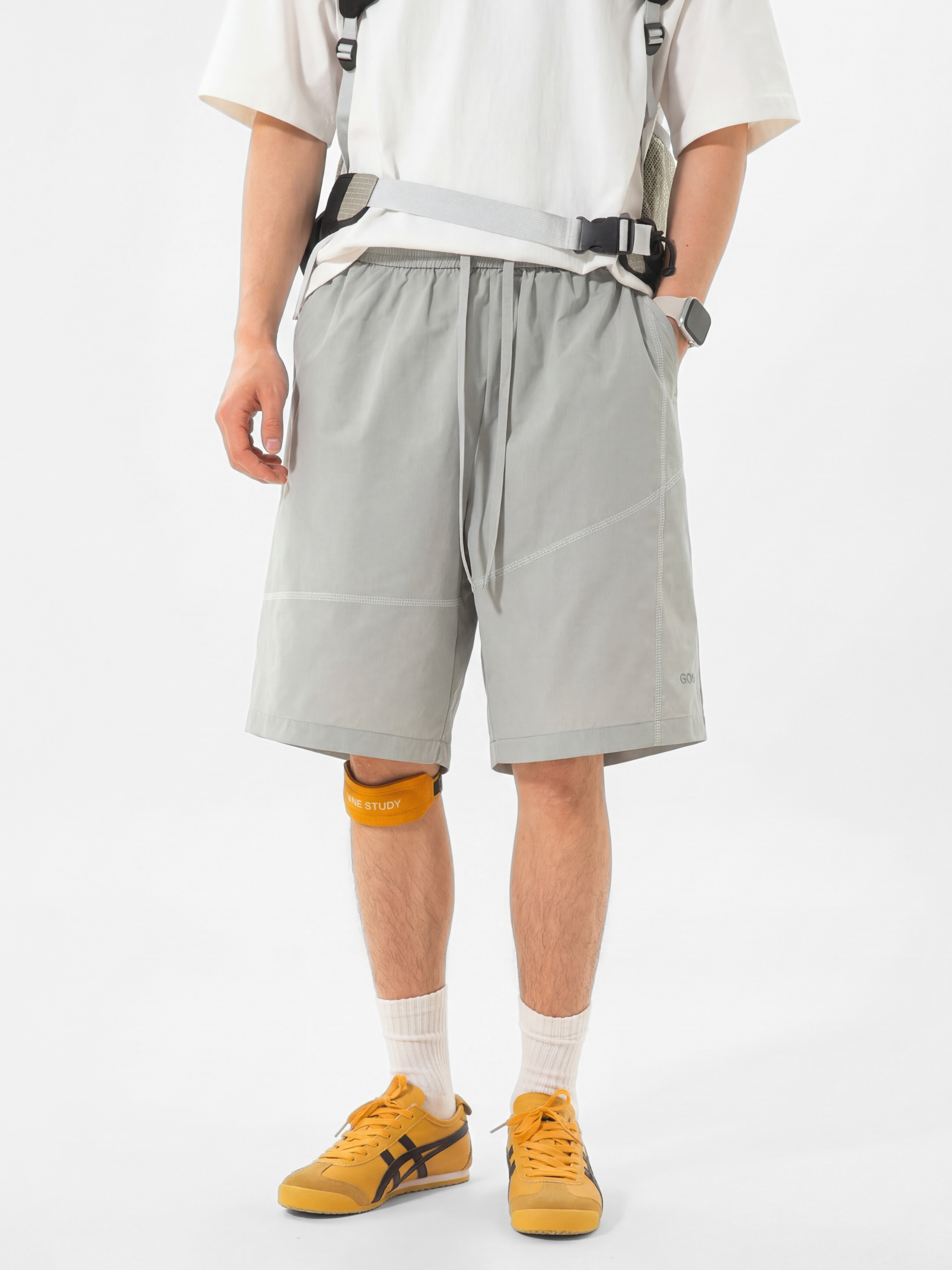 Pinefall - Men's Water-Repellent Reflective Athletic Shorts