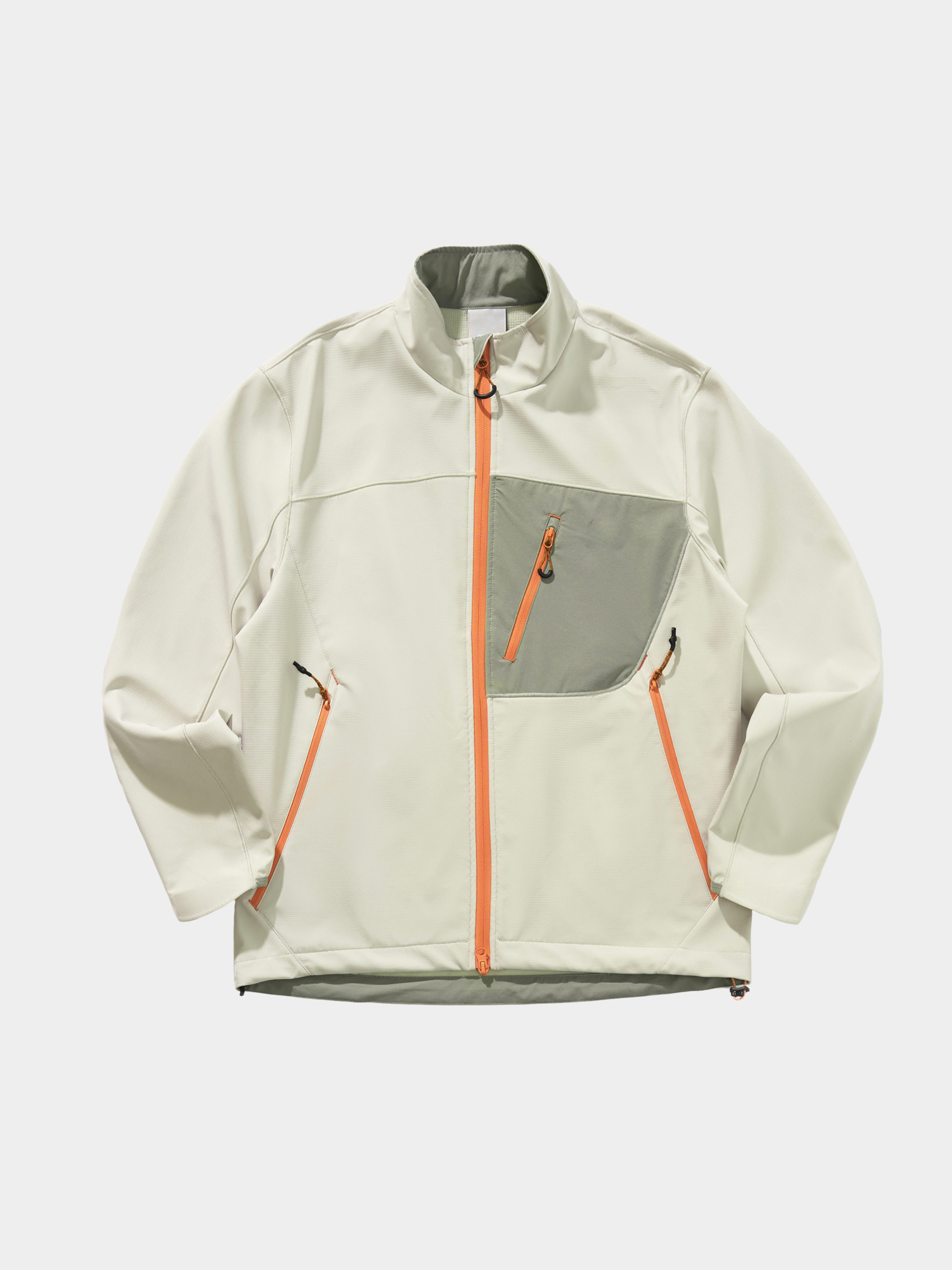 Driftcore - Unisex Teflon Water-Repellent Colorblock Stand Collar Jacket