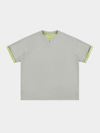 Thunderridge - Men's Layered Crew Neck T-Shirt