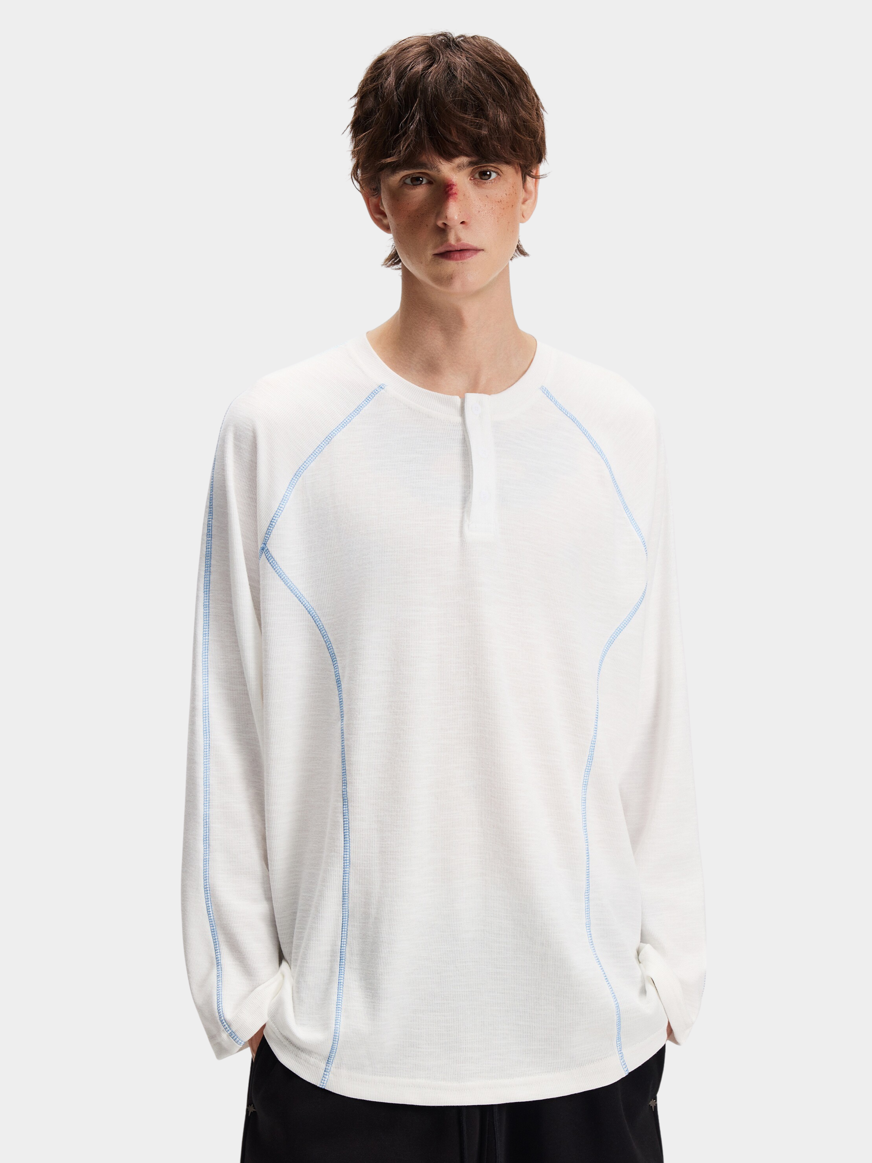 Roam - Men's Cooling & Quick-Dry Contrast Performance Long Sleeve