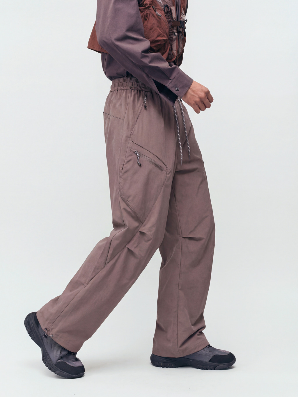 Emberfire - Unisex Water-Repellent Multi-Pocket Drawstring Utility Pants