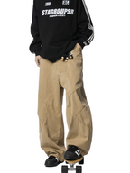 Freewind - Men's Pure Cotton Straight-Leg Loose Scimitar Pants