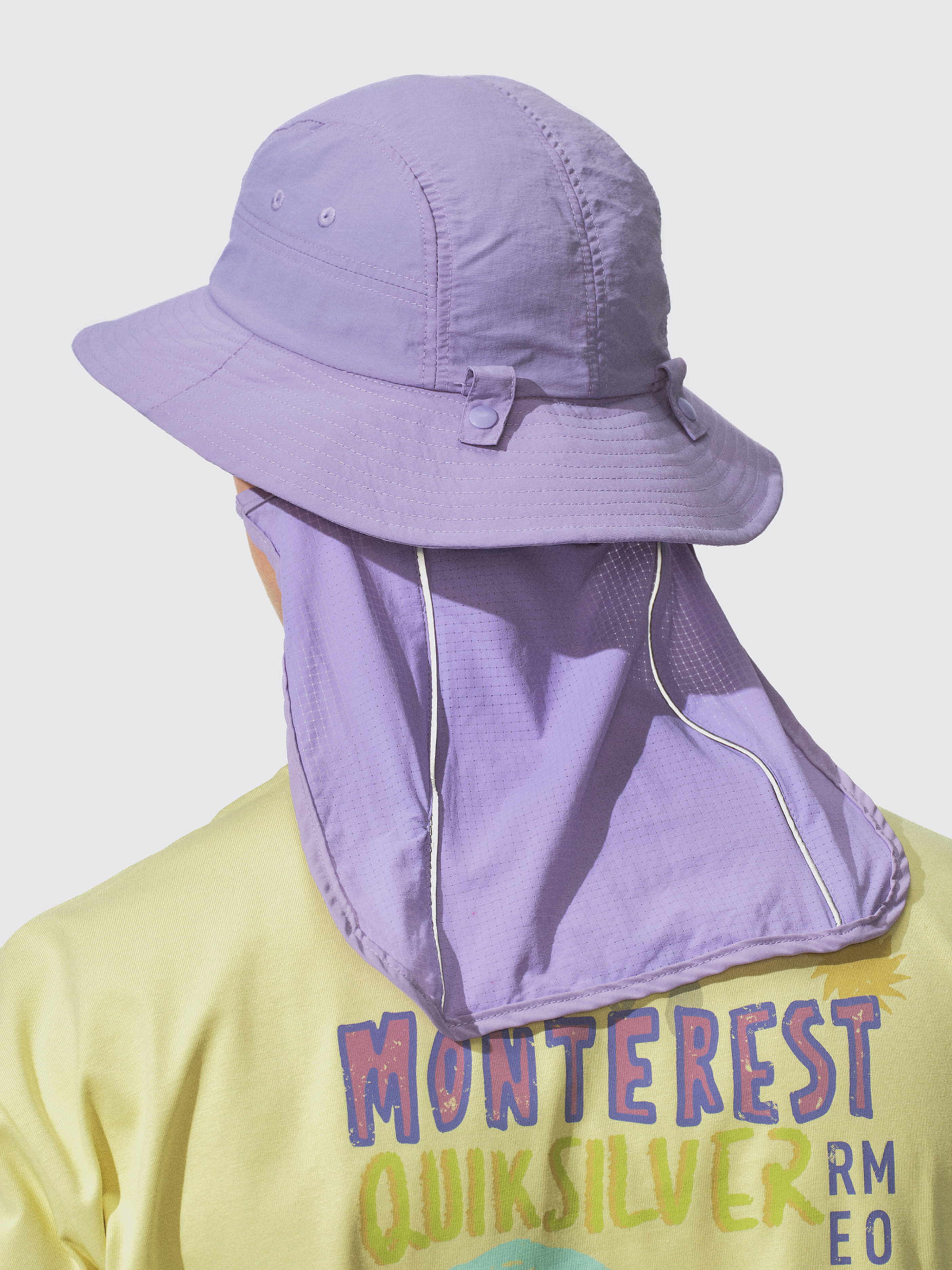 Driftclaw - UV Protection Detachable Neck Sun Flap Bucket Hat